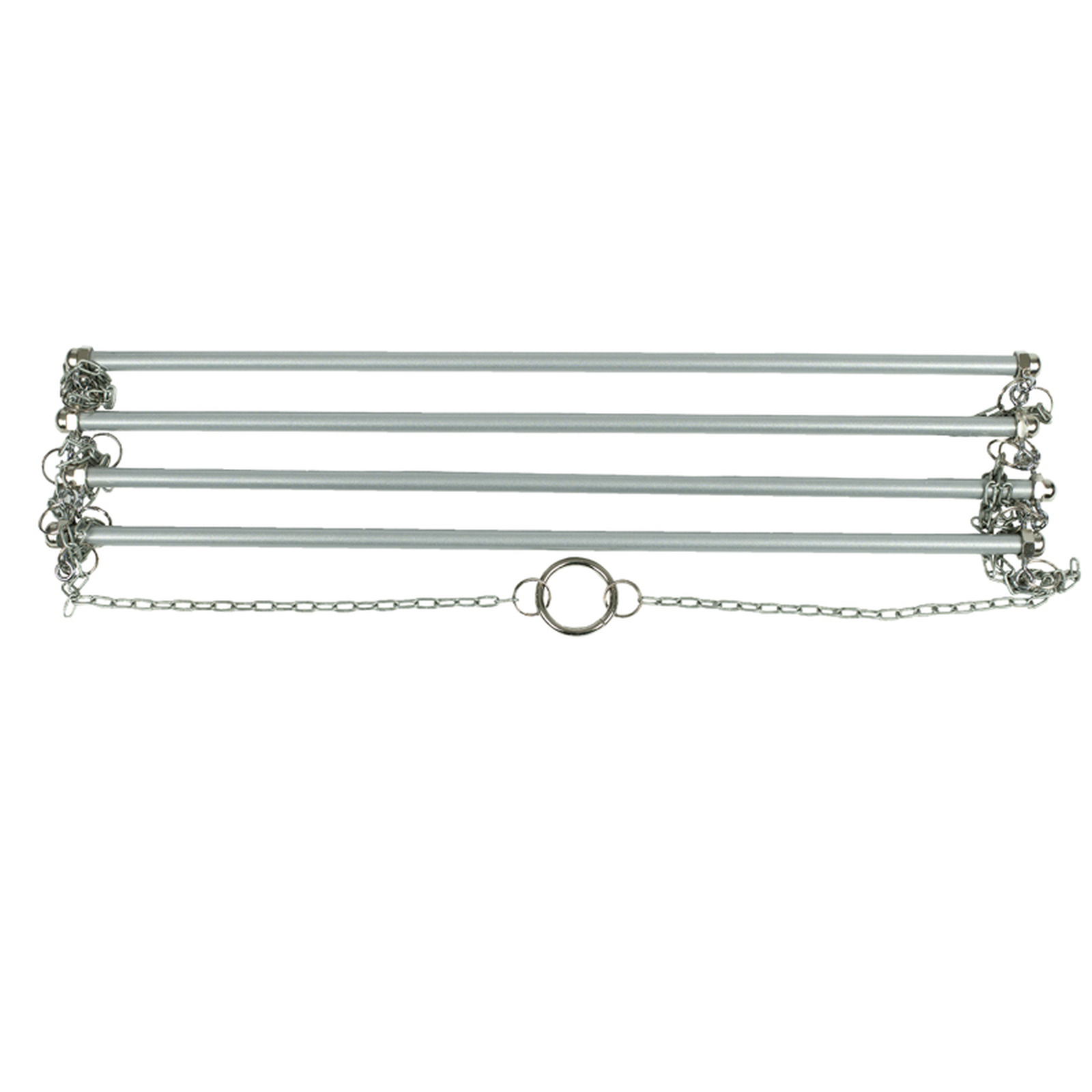 Pr&eacute;sentoir en &eacute;chelle pour tapis et couvertures