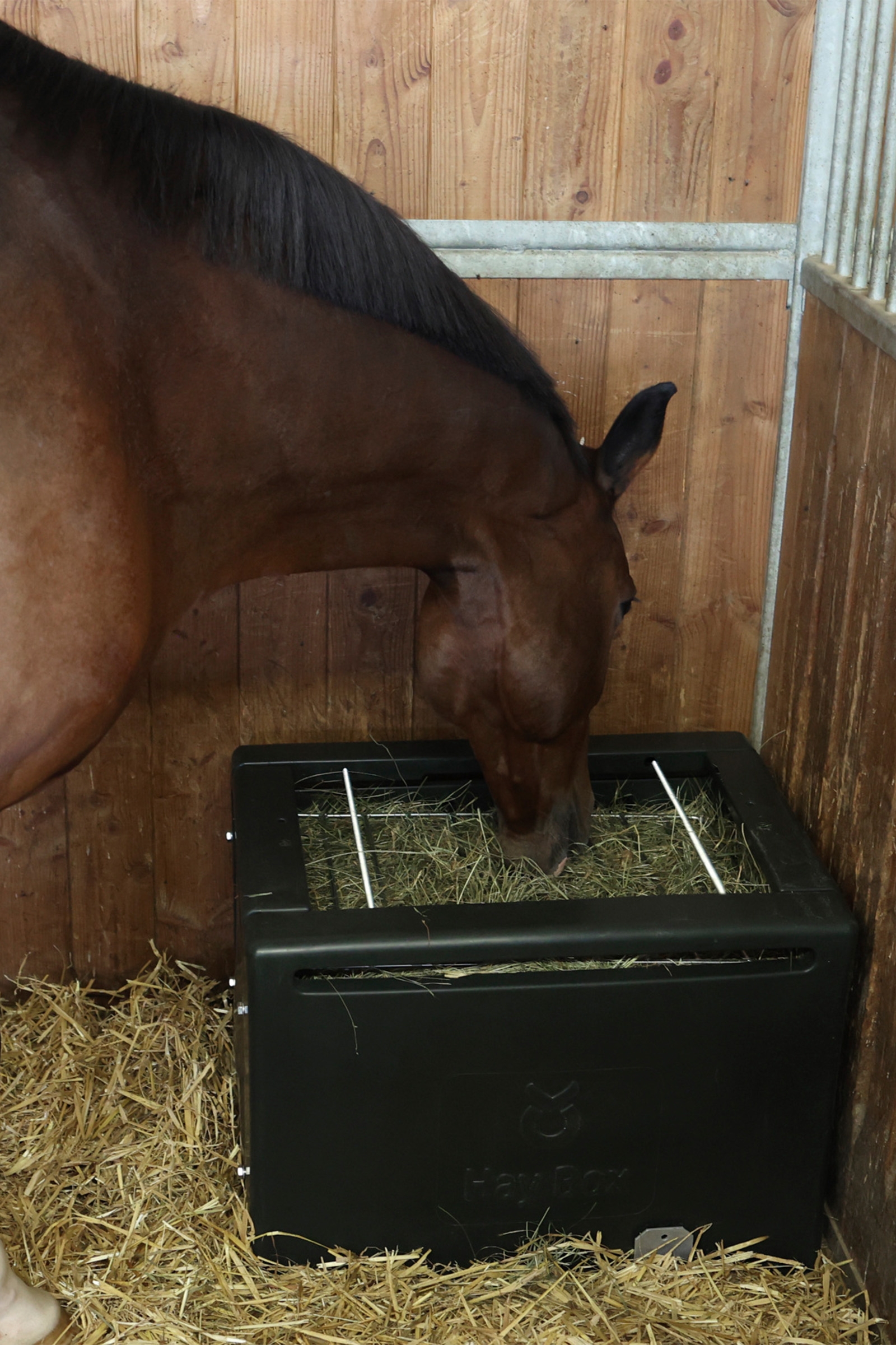 Boîte à foin râtelier à fourrage Kerbl