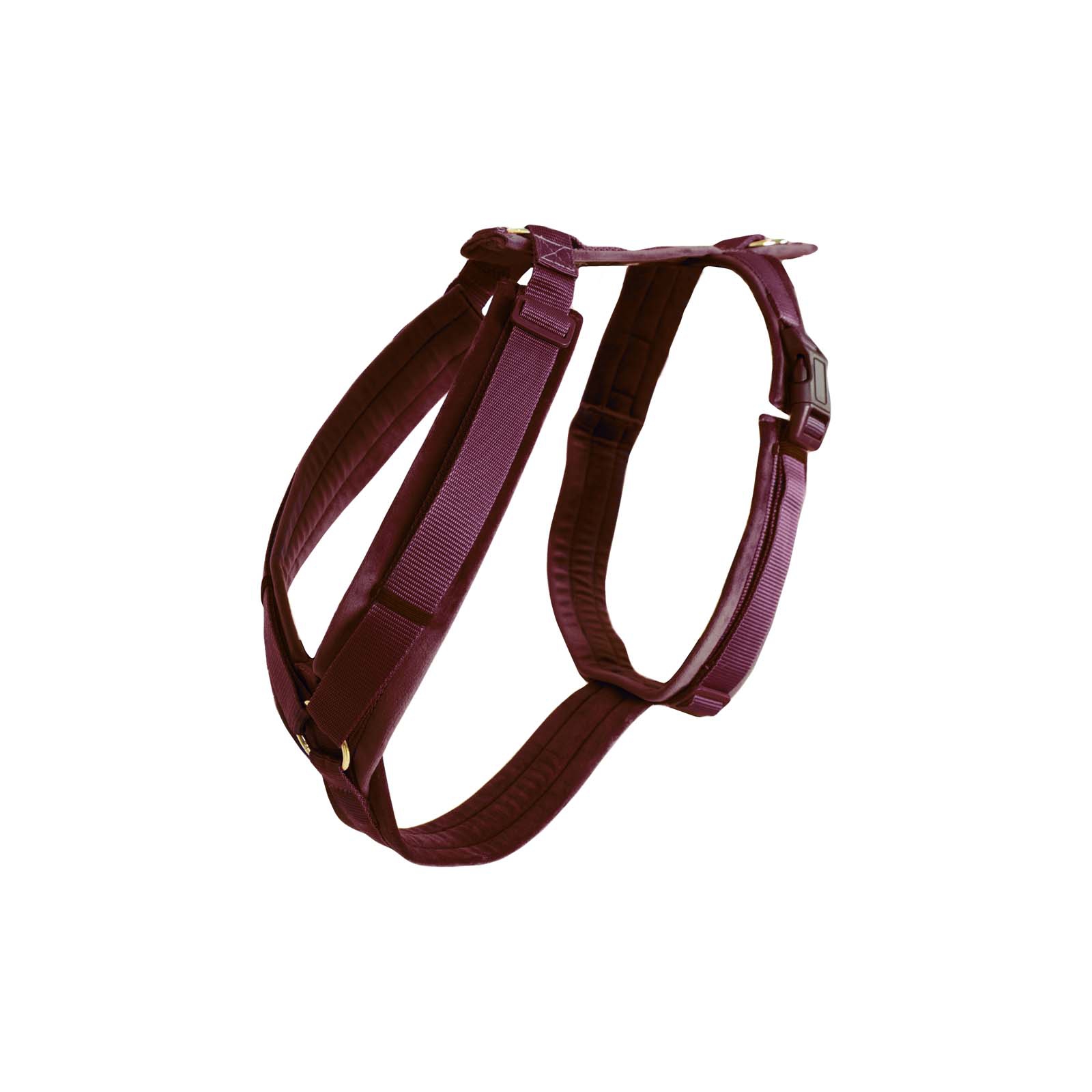 Dark Red Kentucky Dogwear Harnais Active Velvet