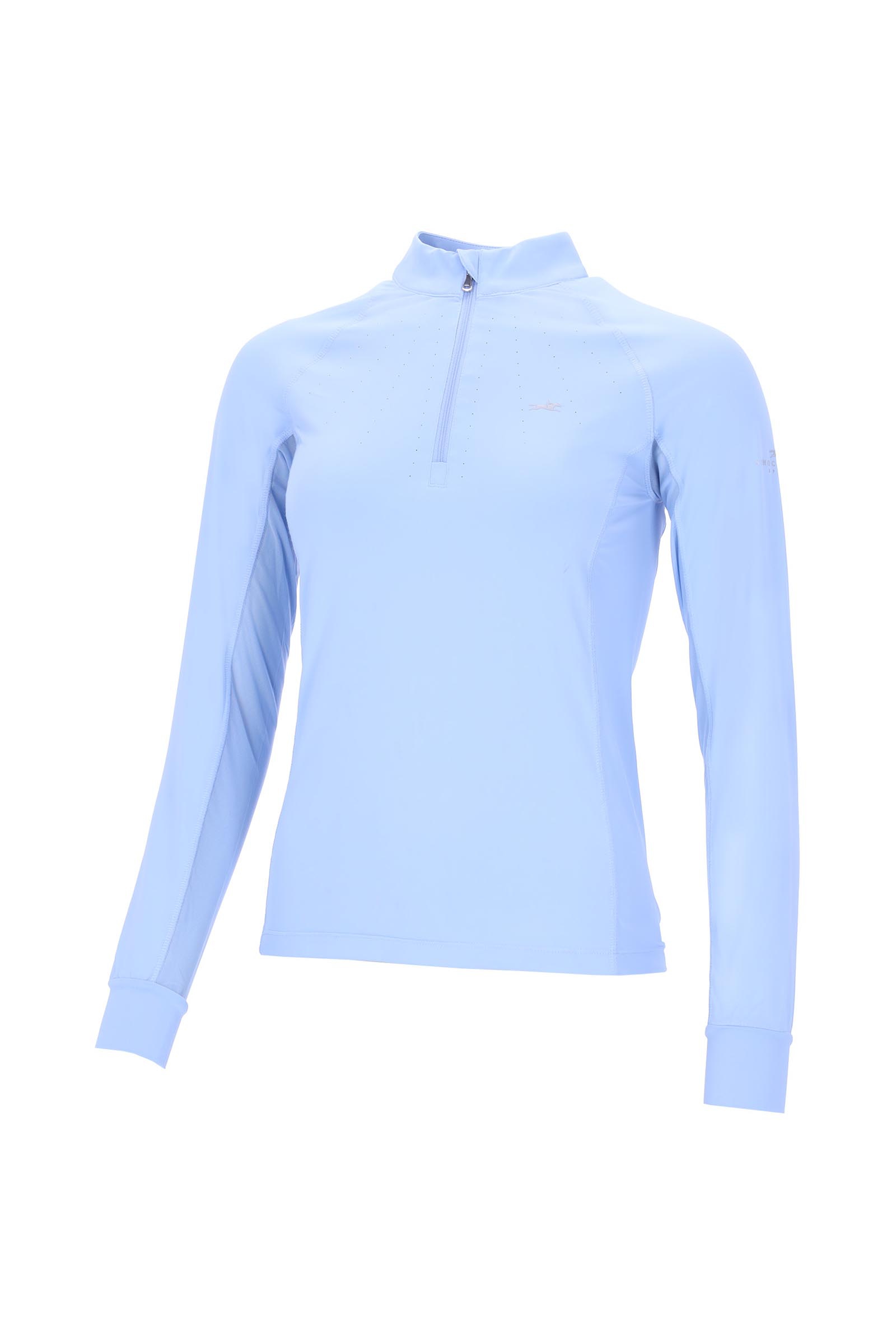 Sky Blue Schockem&ouml;hle Sports Angie Style t-shirt d&rsquo;entra&icirc;nement femme manches longues