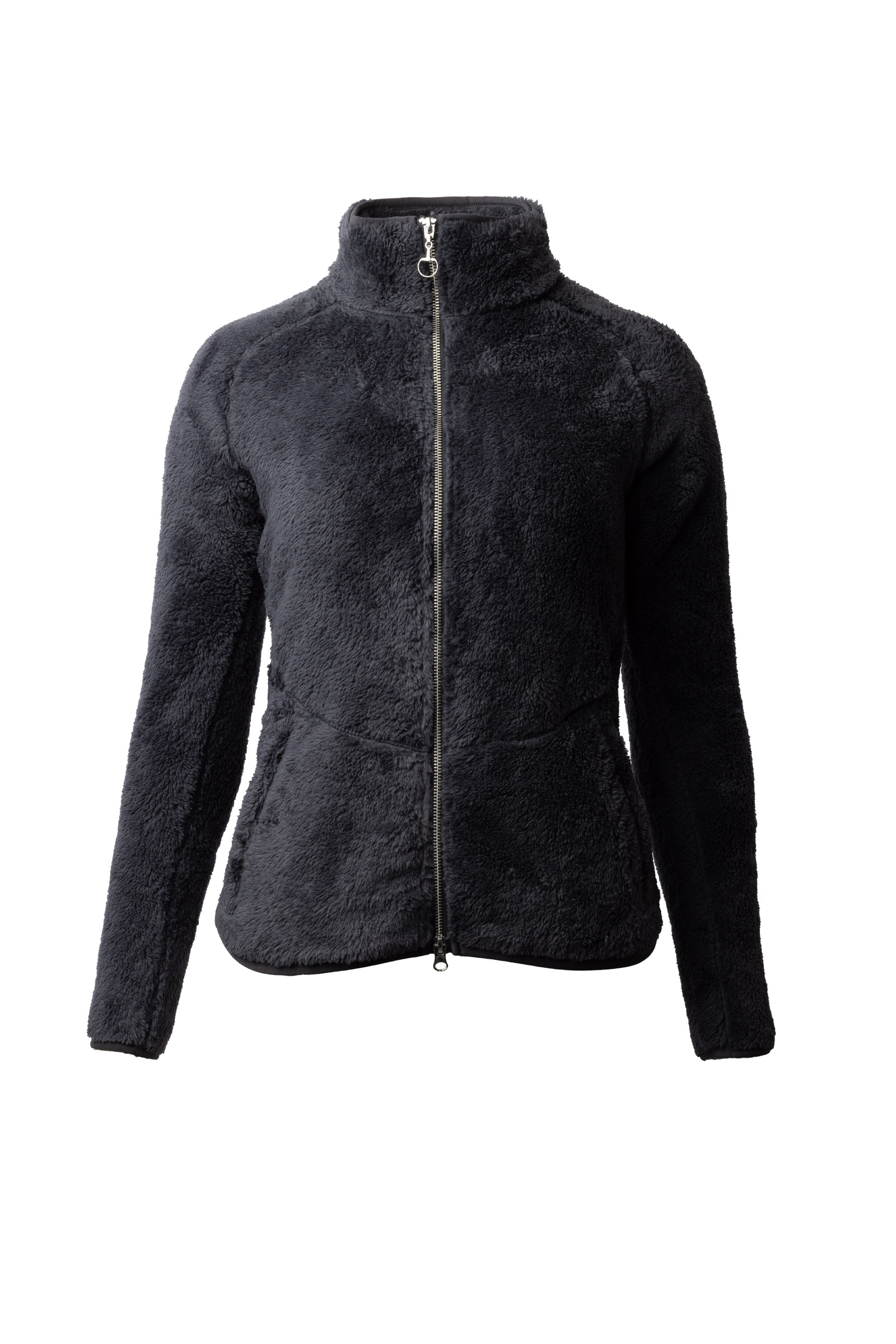 Dark Navy Veste polaire nounours Horze Merida, femme