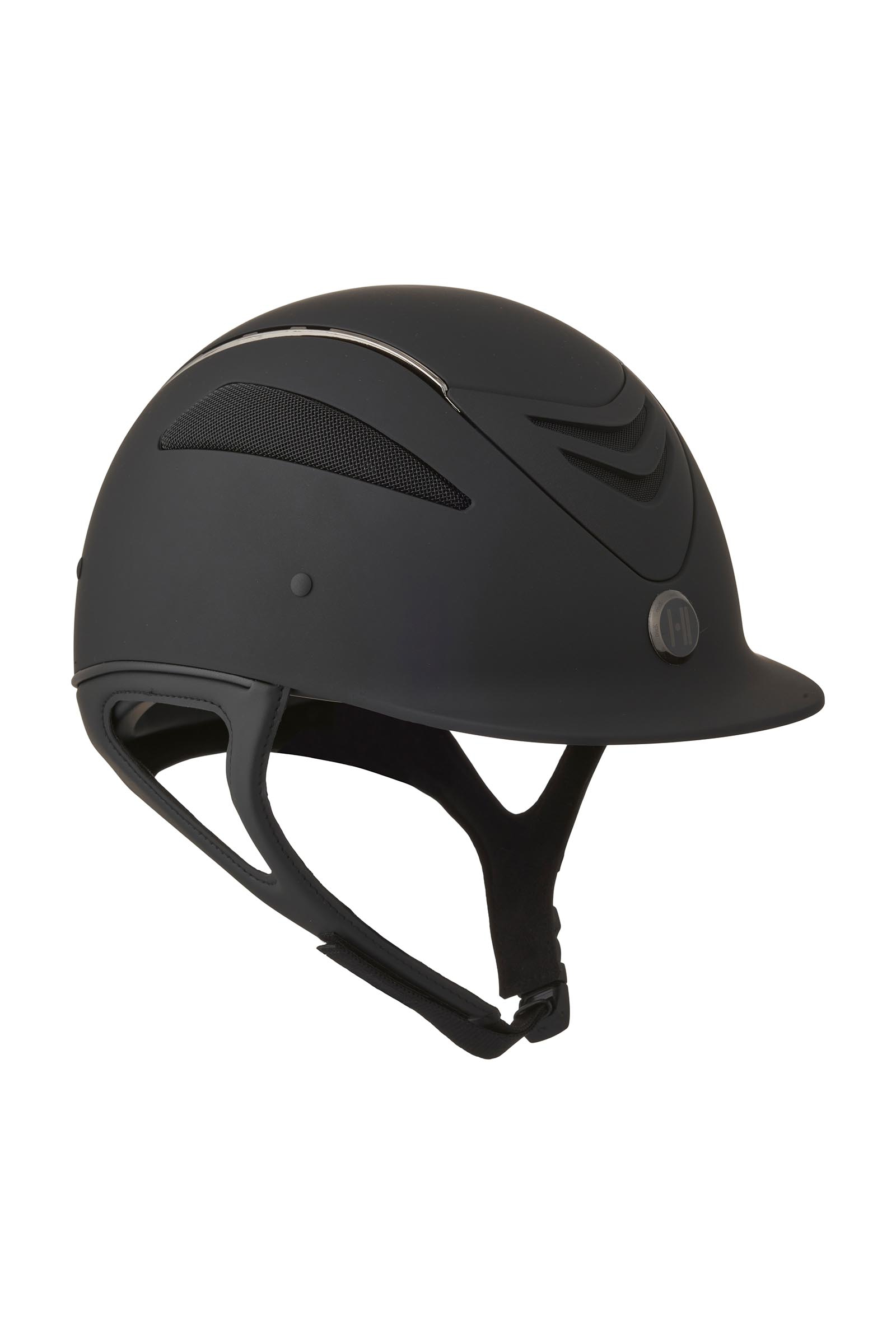 Casque d'équitation OneK Defender Matt Chrome