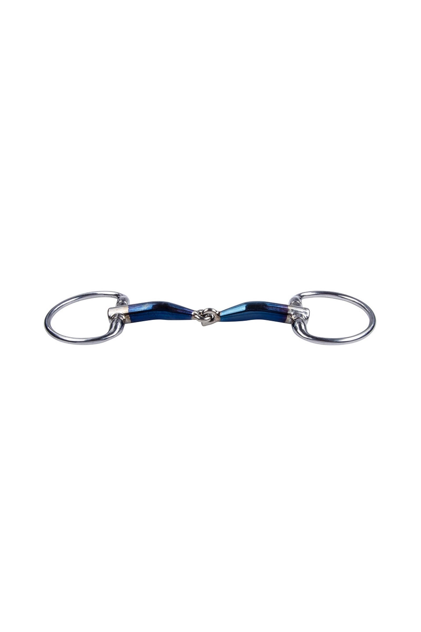 Mors Trust Equestrian Acier Doux Bleu Salivant Olives Simple Brisure Verrouill&eacute;