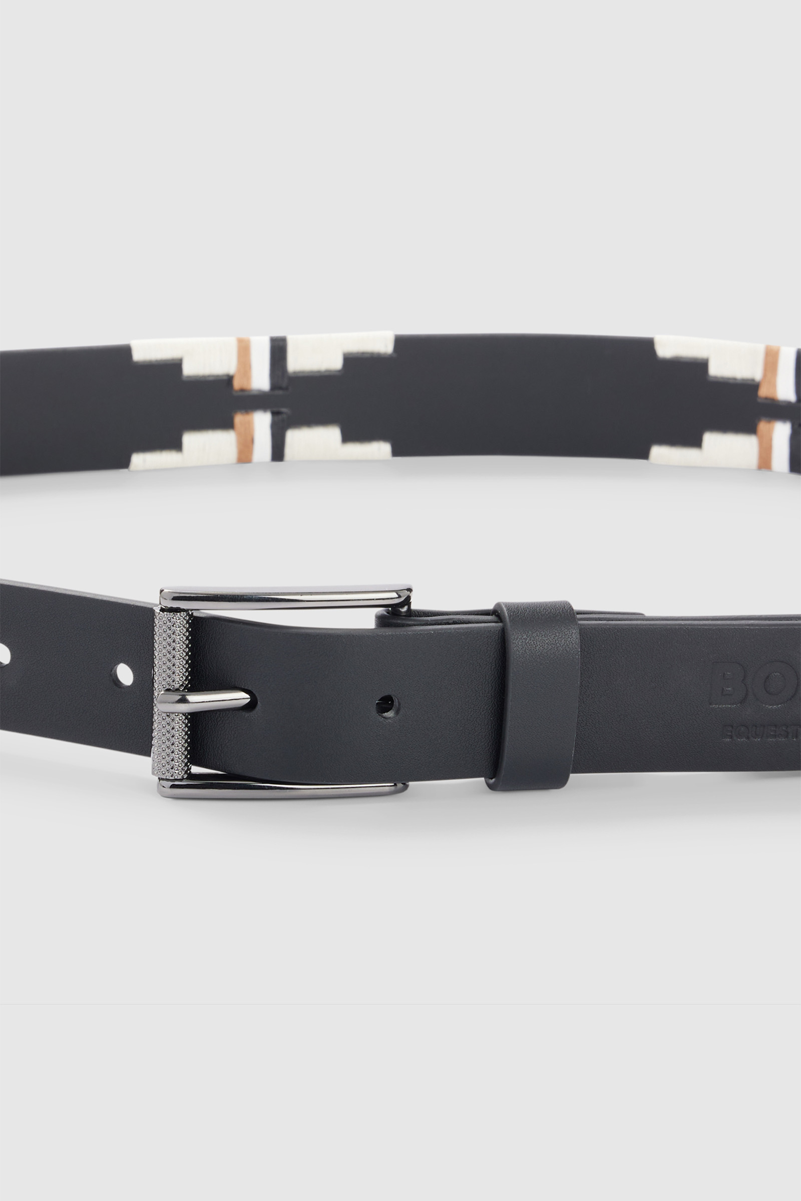Ceinture polo embl&eacute;matique Boss