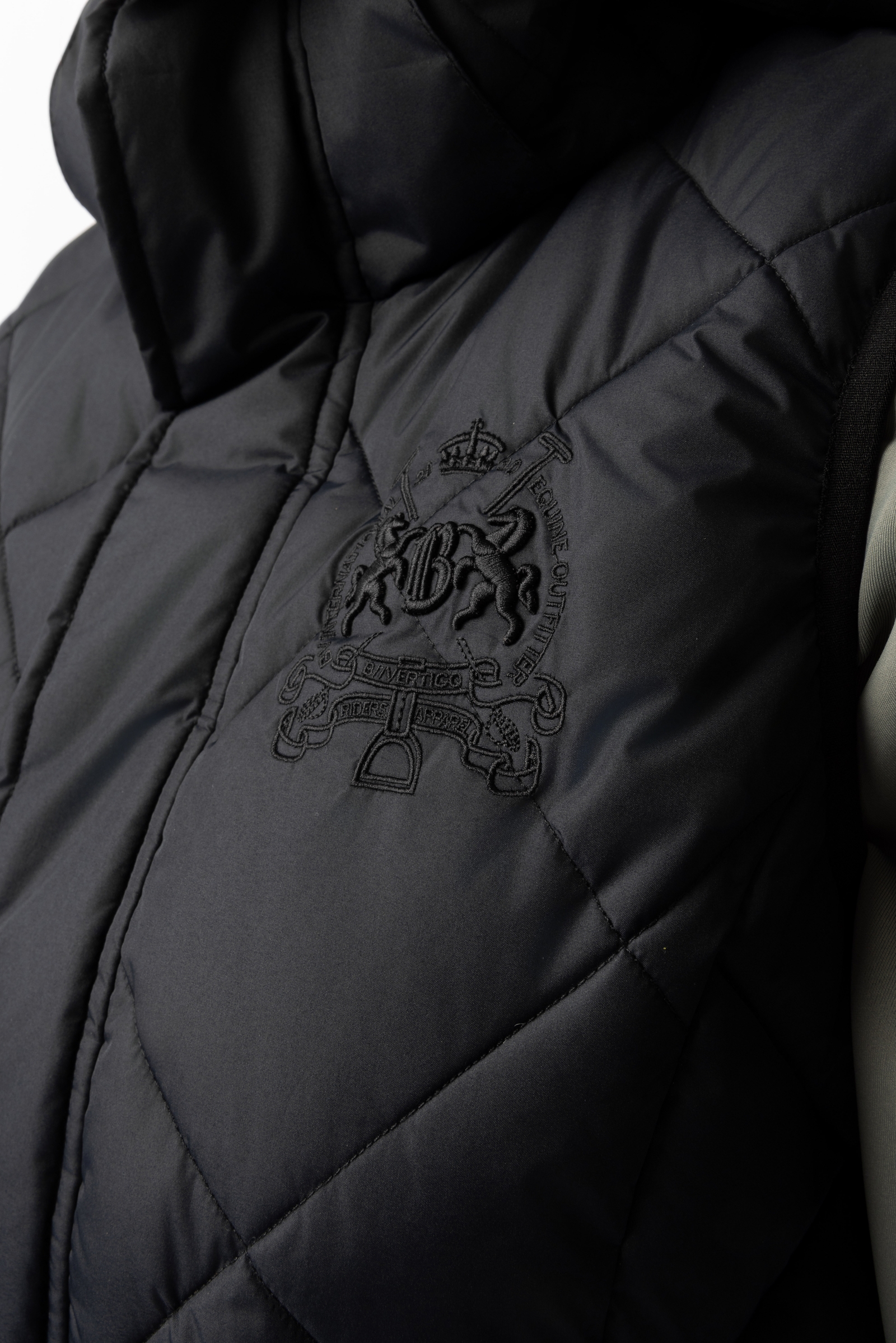 B Vertigo Gem Longue Doudoune d'&eacute;quitation sans manches rembourr&eacute;e 