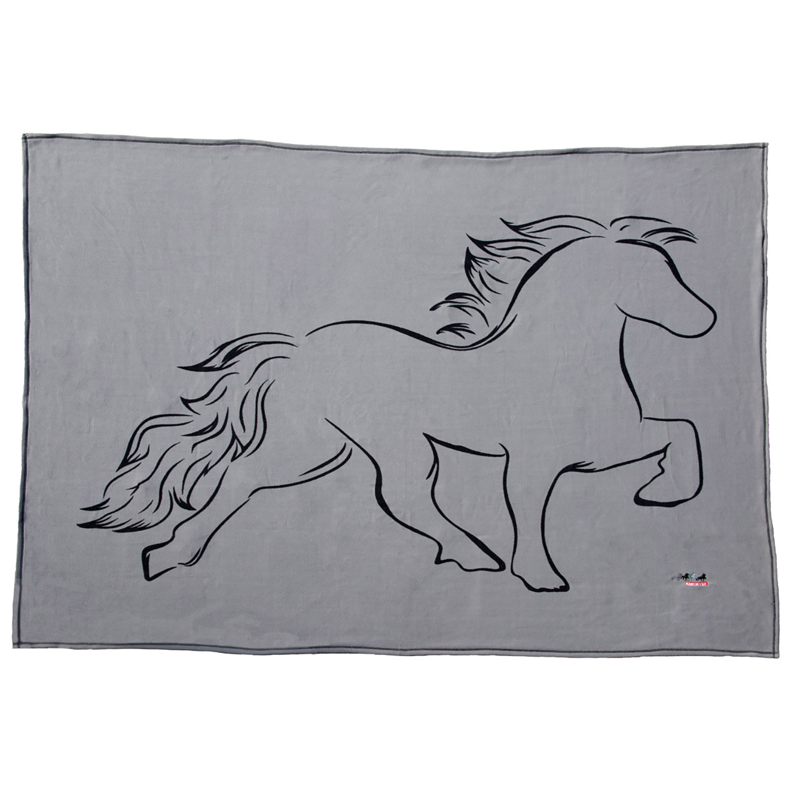 Couverture polaire avec cheval Karlslund