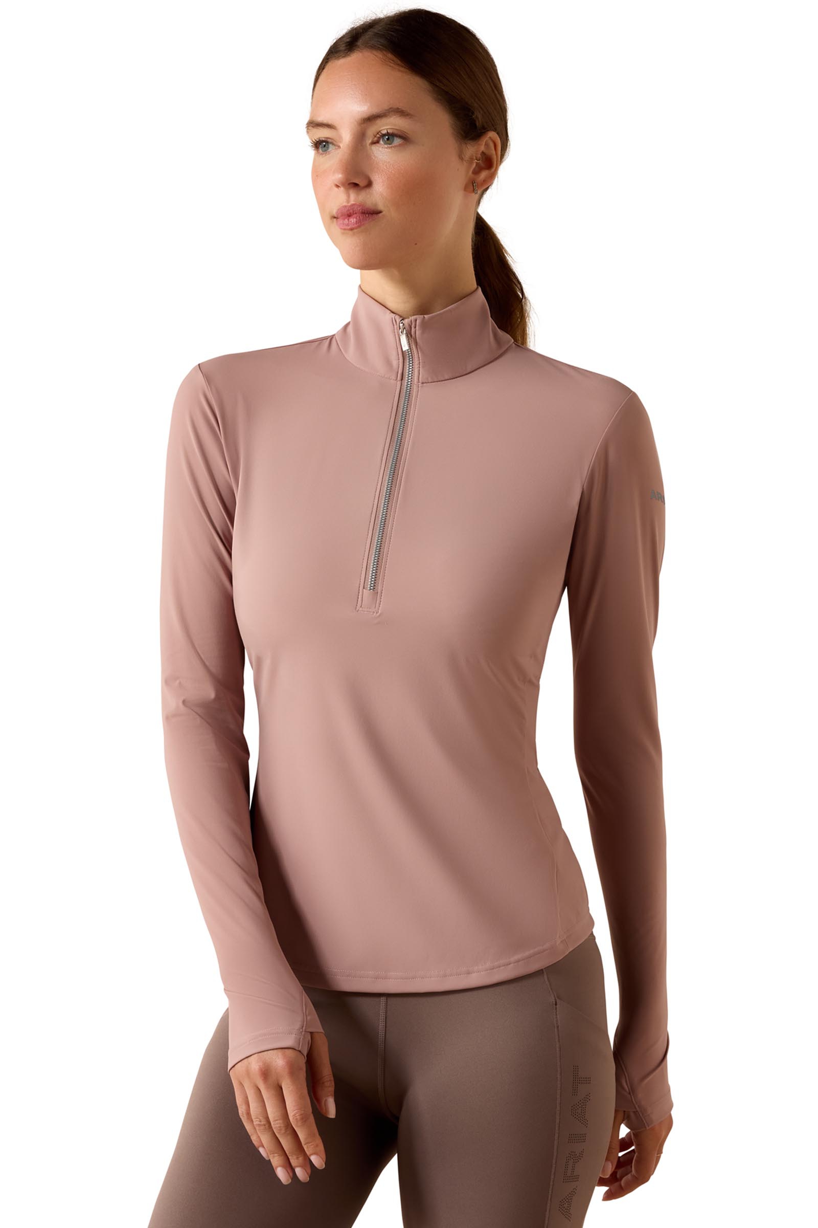 Antler Ariat Baselayer SolVeil femme avec zip 1/2