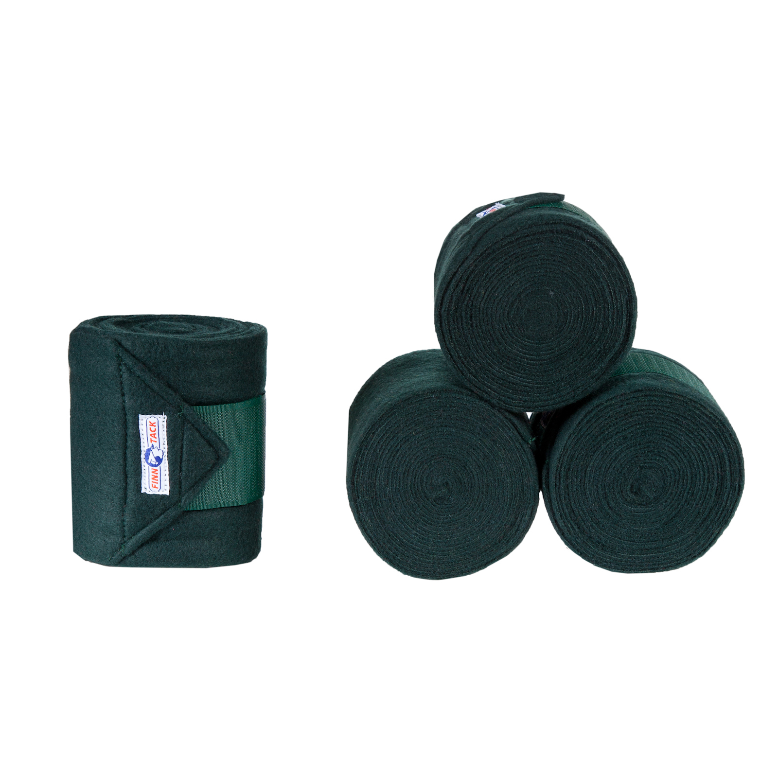 Dark Green Bandes polo Finntack (par 4)