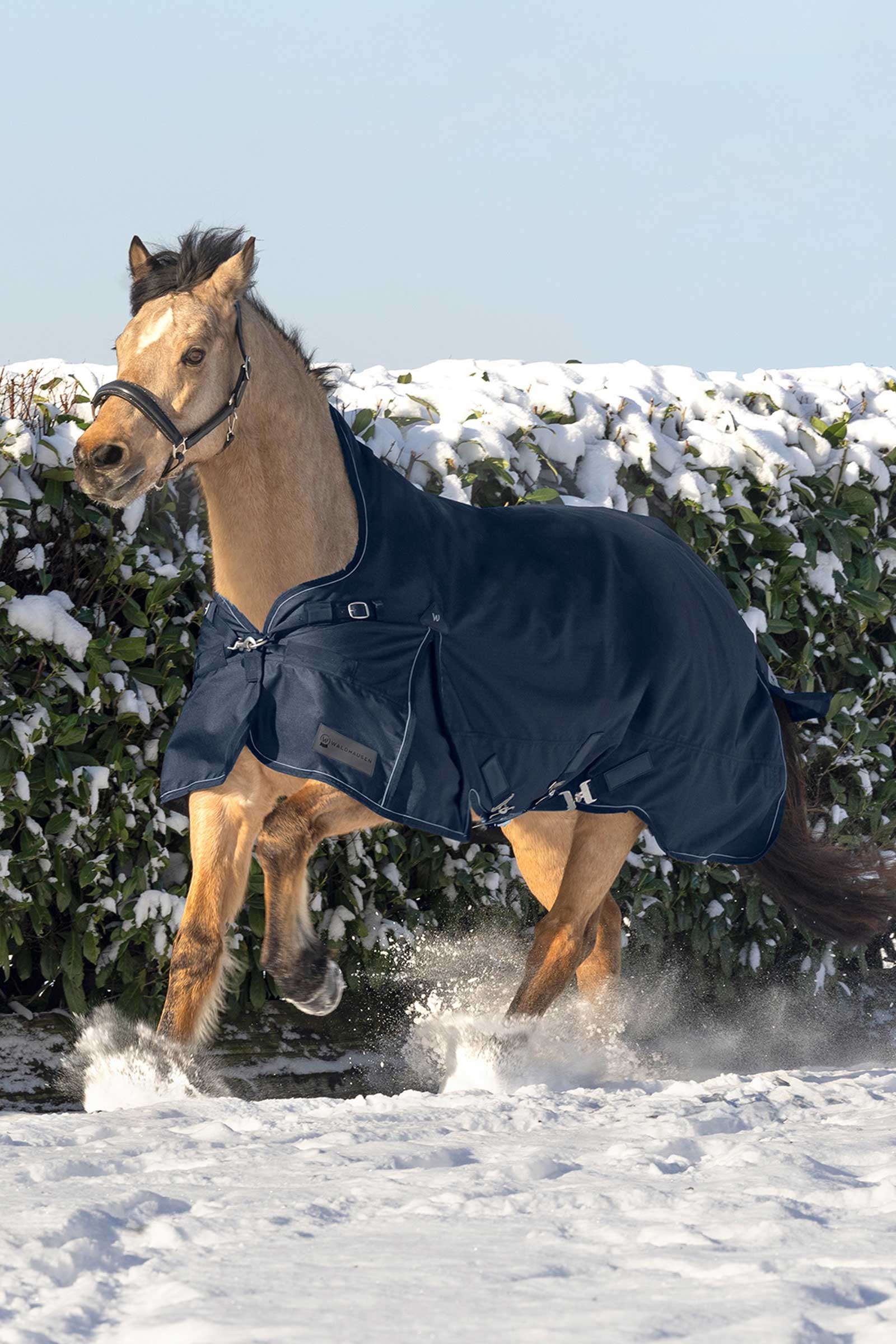 Waldhausen Scandic Couverture d'extérieur avec encolure haute, 200 g