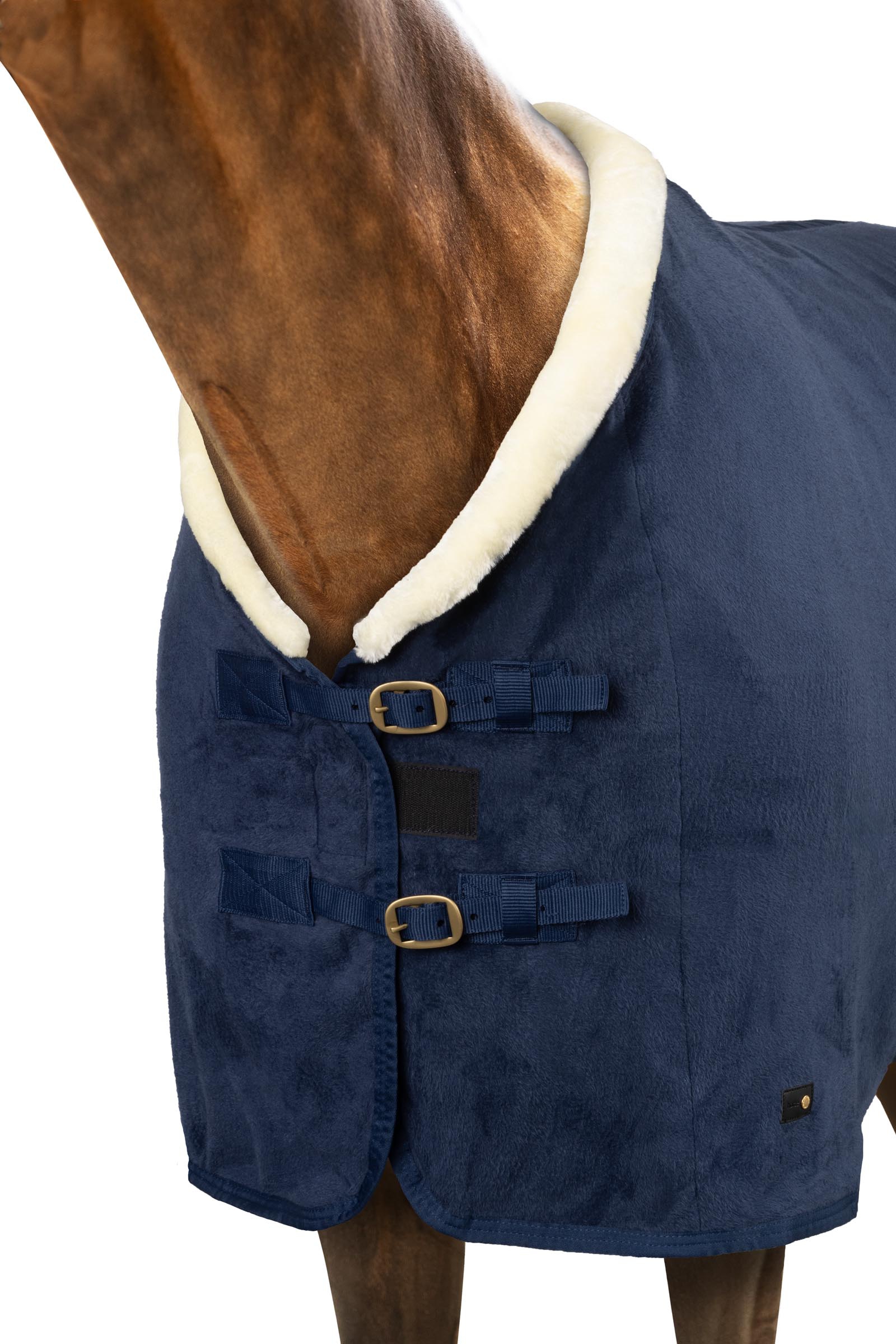 Couverture polaire Horze Lincoln avec tour d'encolure en fourrure