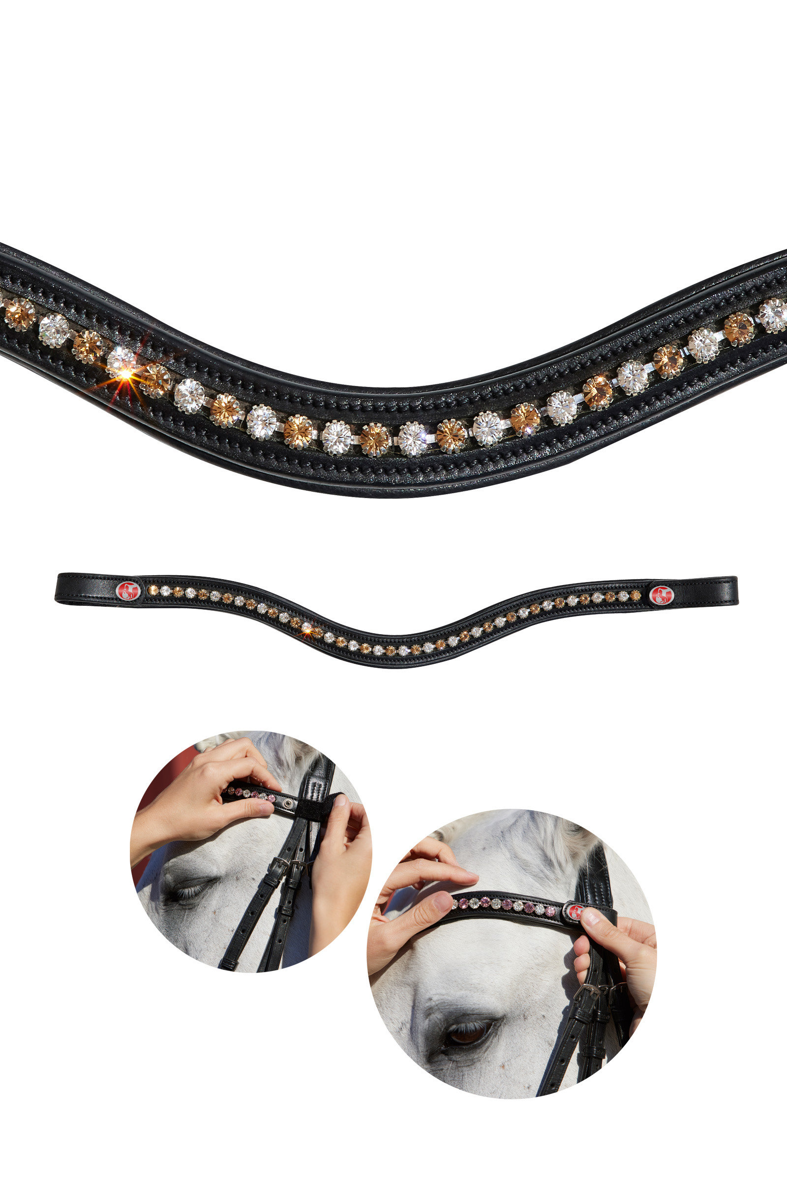 Kieffer FlexiLoop® Crystal Browband