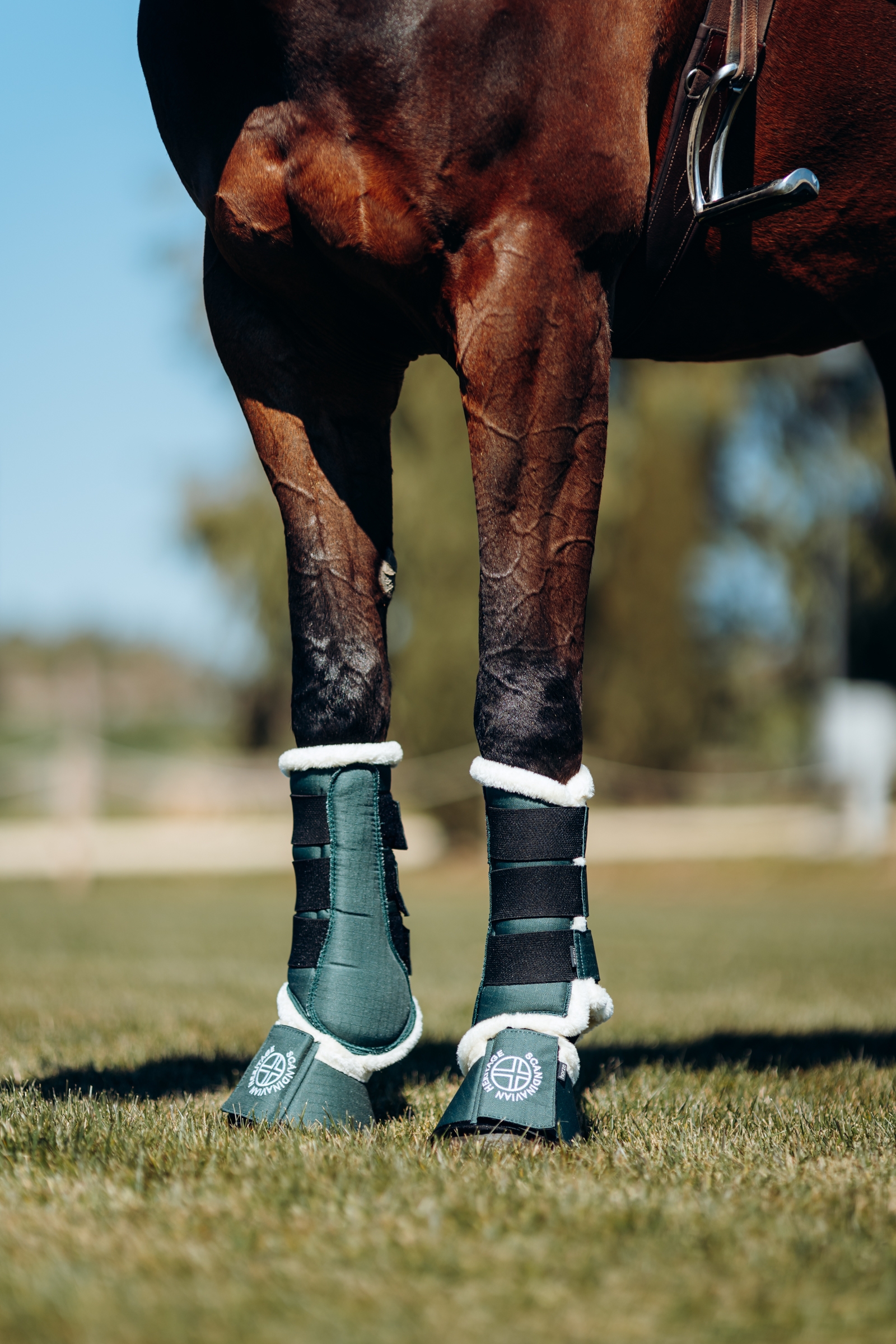 Cloche avec fausse fourrure Oslo Horze