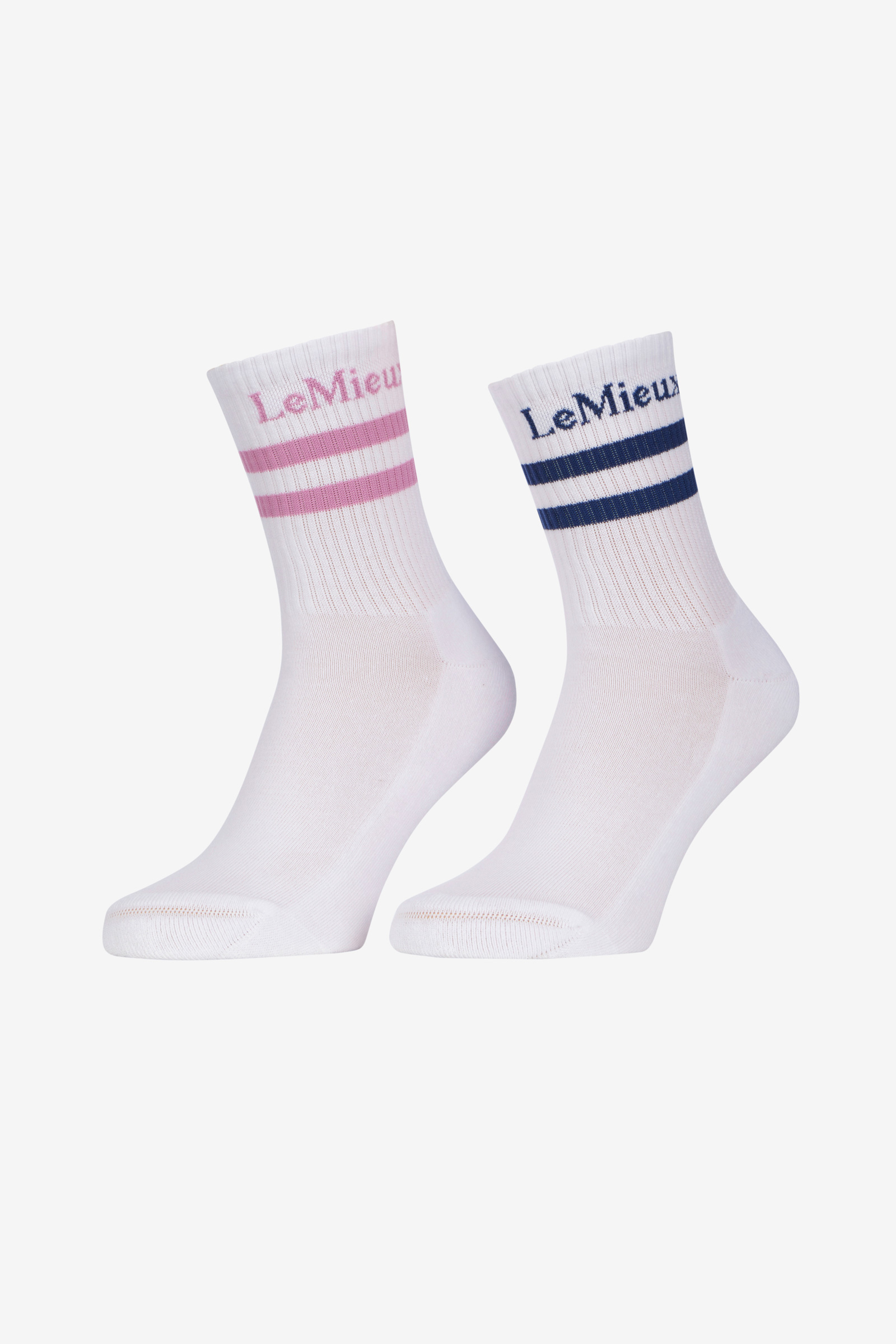 Fondant/Shadow LeMieux chaussettes crew lot de 2