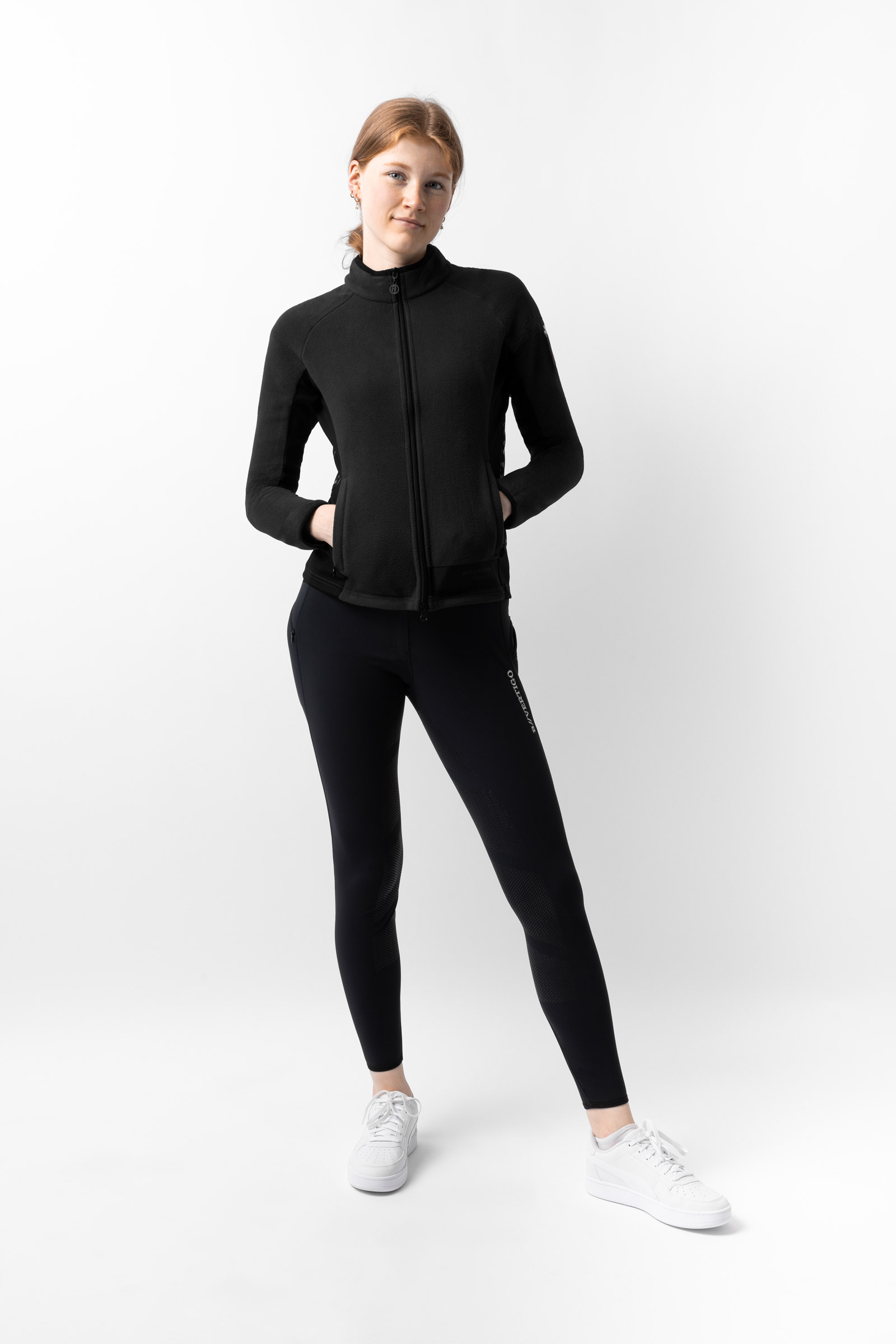 Veste d'&eacute;quitation en polaire stretch B Vertigo Cleo pour femme