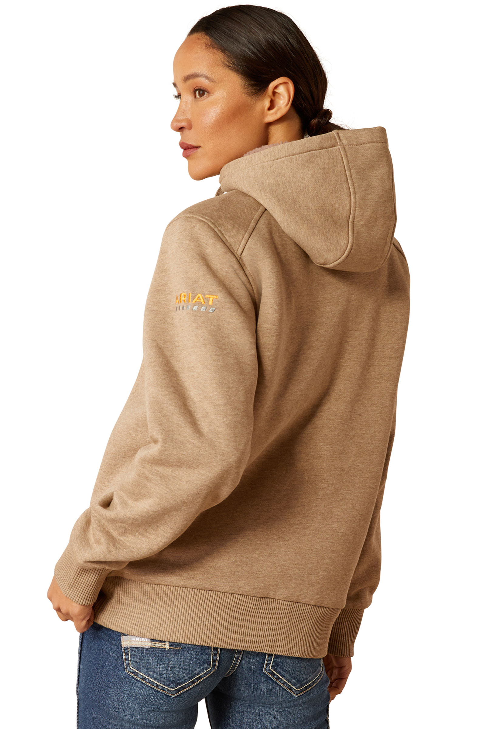 Ariat Rebar All-Weather Sherpa Sweat à capuche avec zip