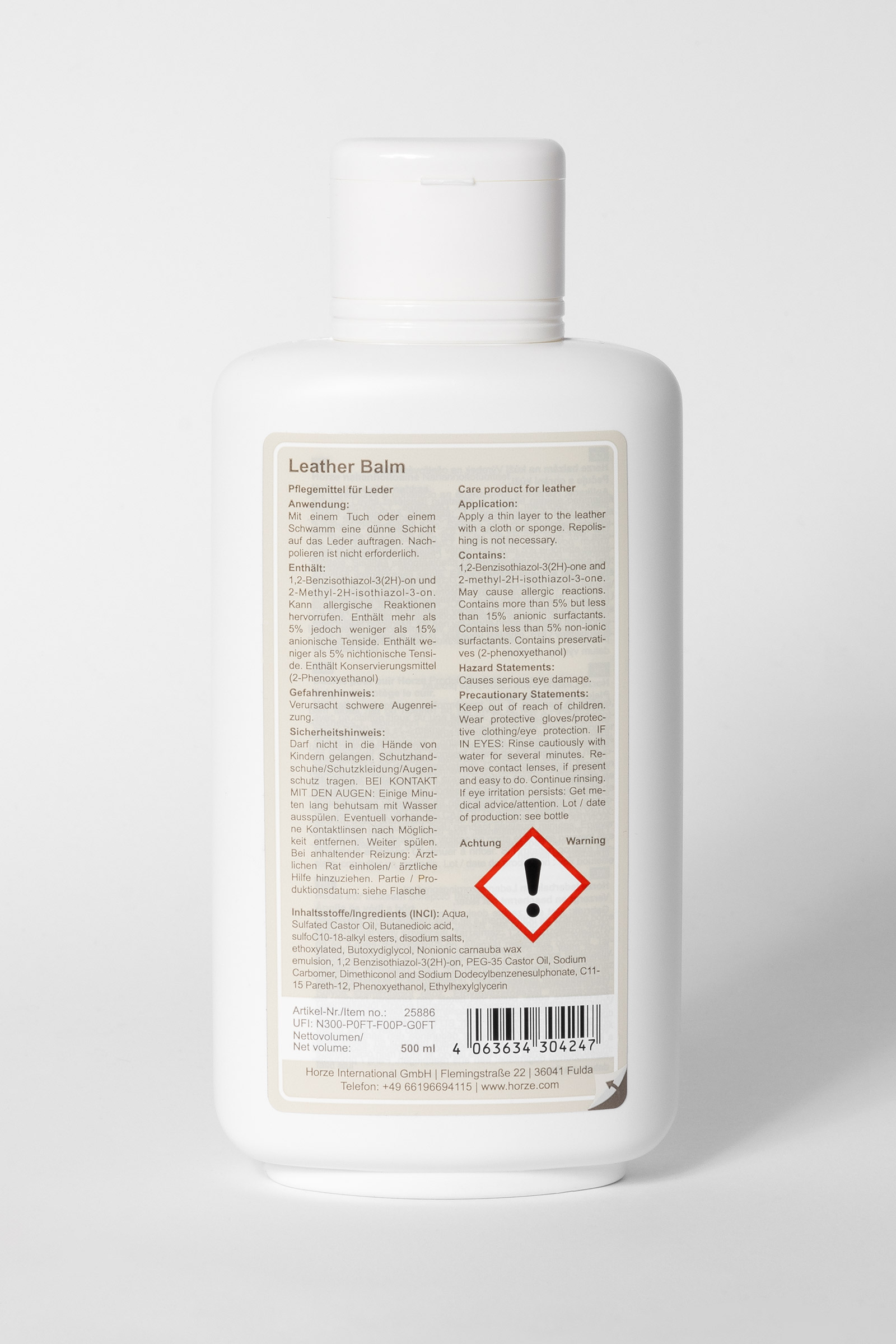 Baume pour cuir Horze, 500 ml