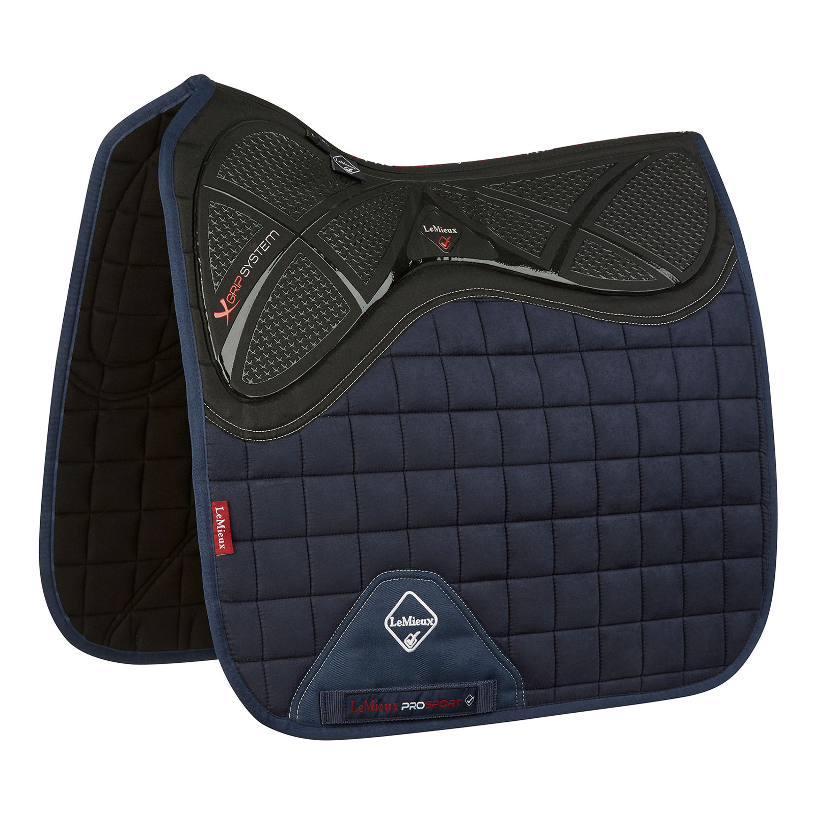 LeMieux X-Grip Silicone Square Tapis de selle dressage