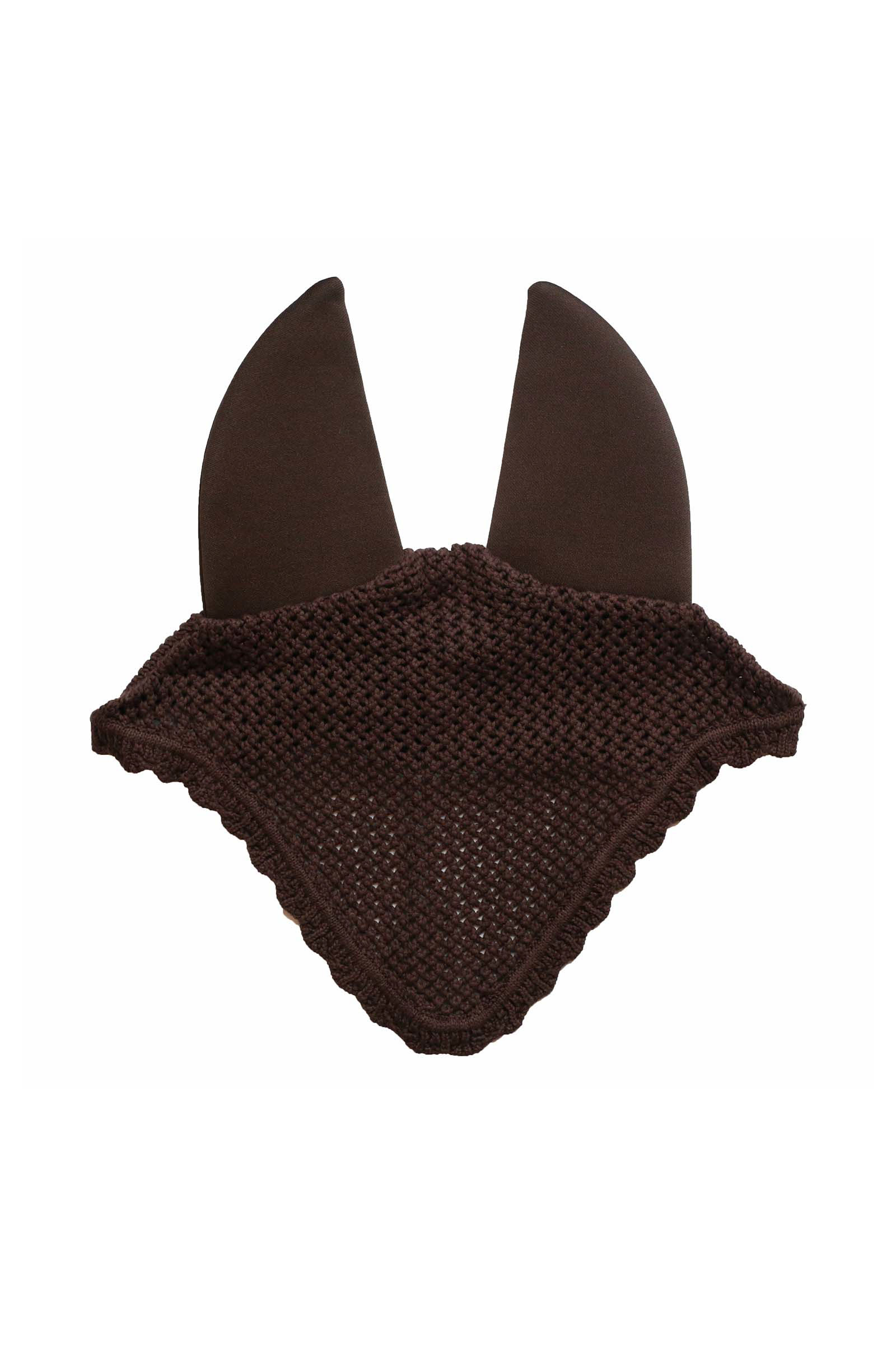 Brown Bonnet anti-mouches & limitation des sons Kentucky Horsewear