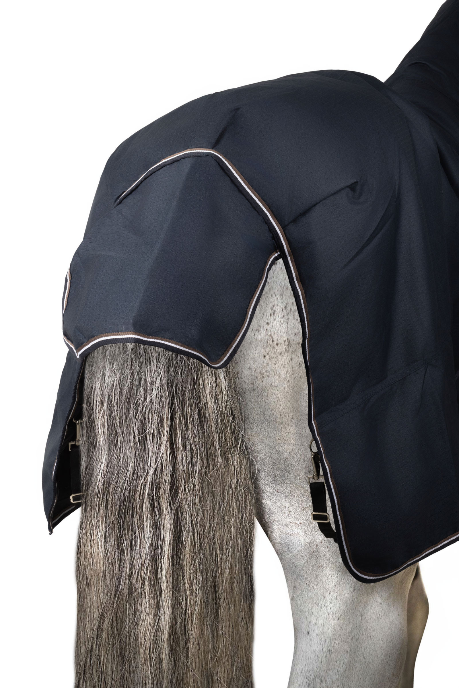 Horze Glasgow couverture d'extérieur avec col fixé, 200 g