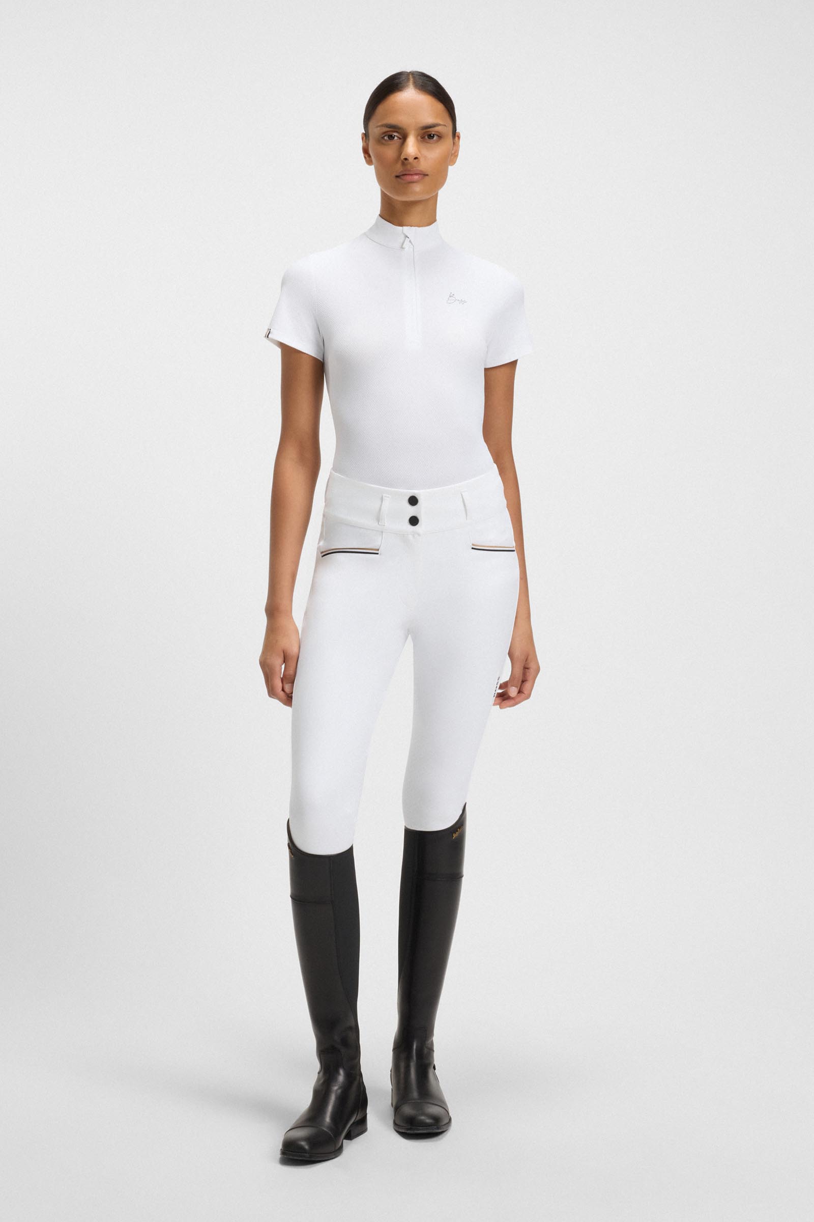 Boss Maira chemise de concours femme Texture