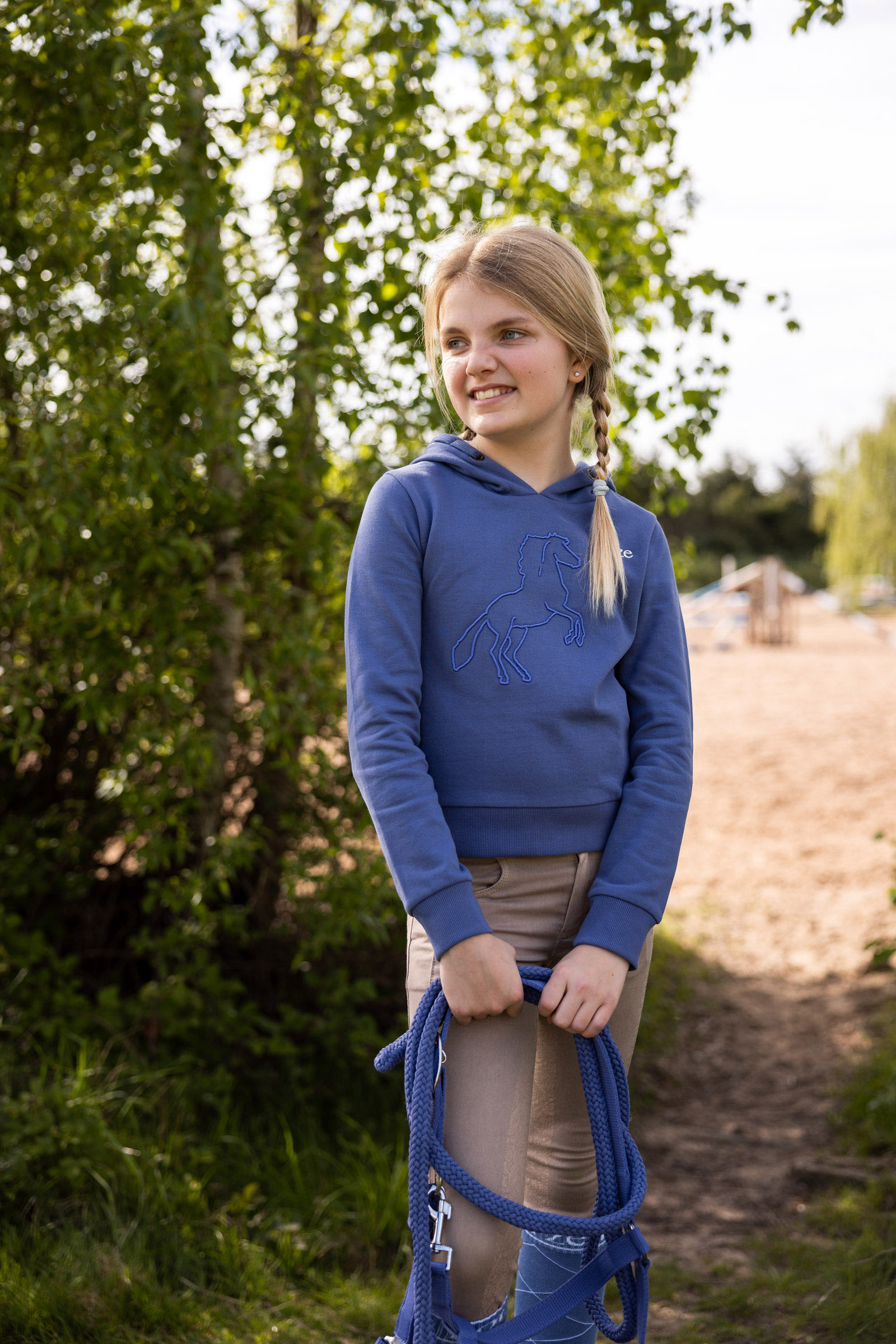 Sweat à capuche Enfant Horze Selma