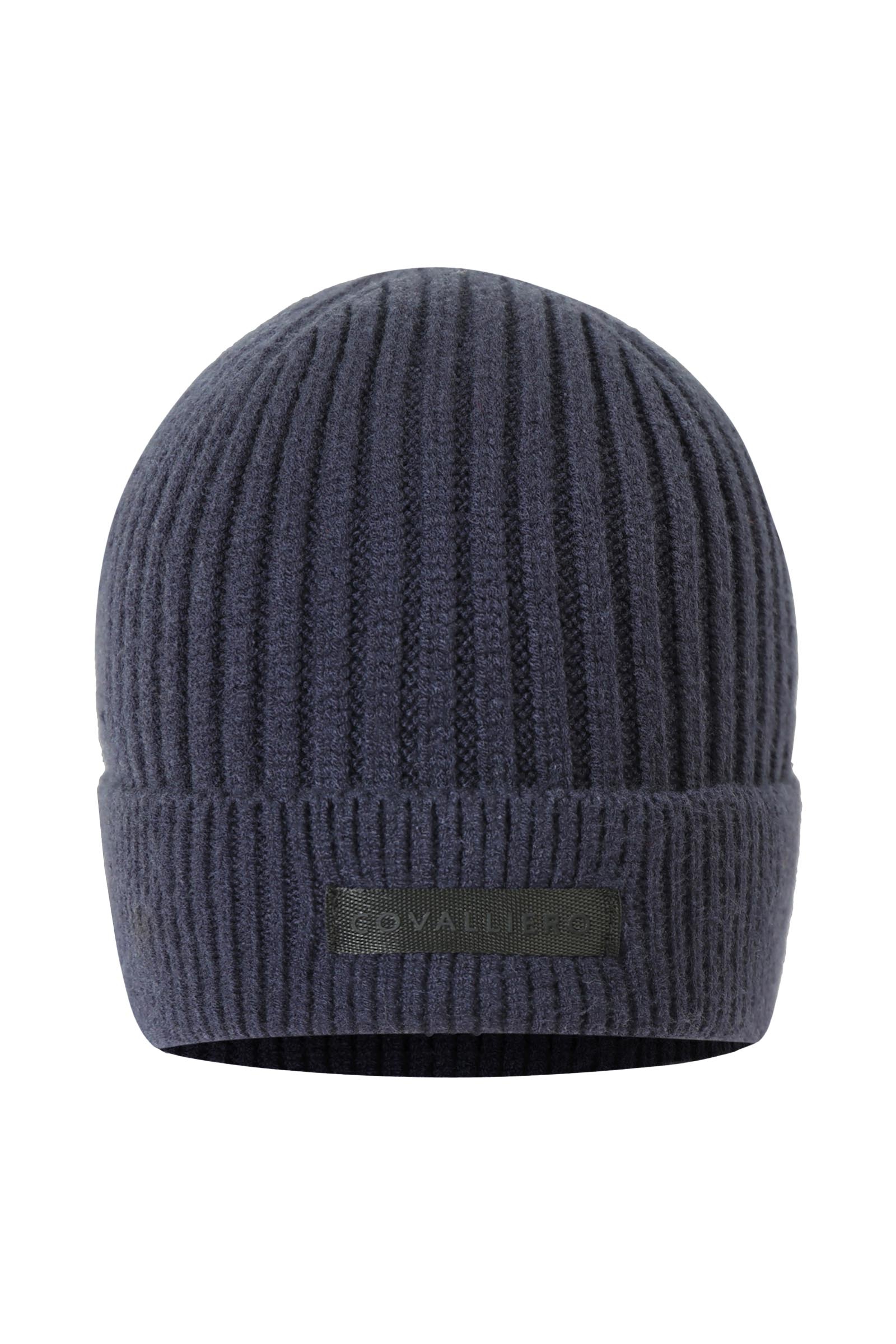 Dark Navy Covalliero Bonnet Tricot&eacute;