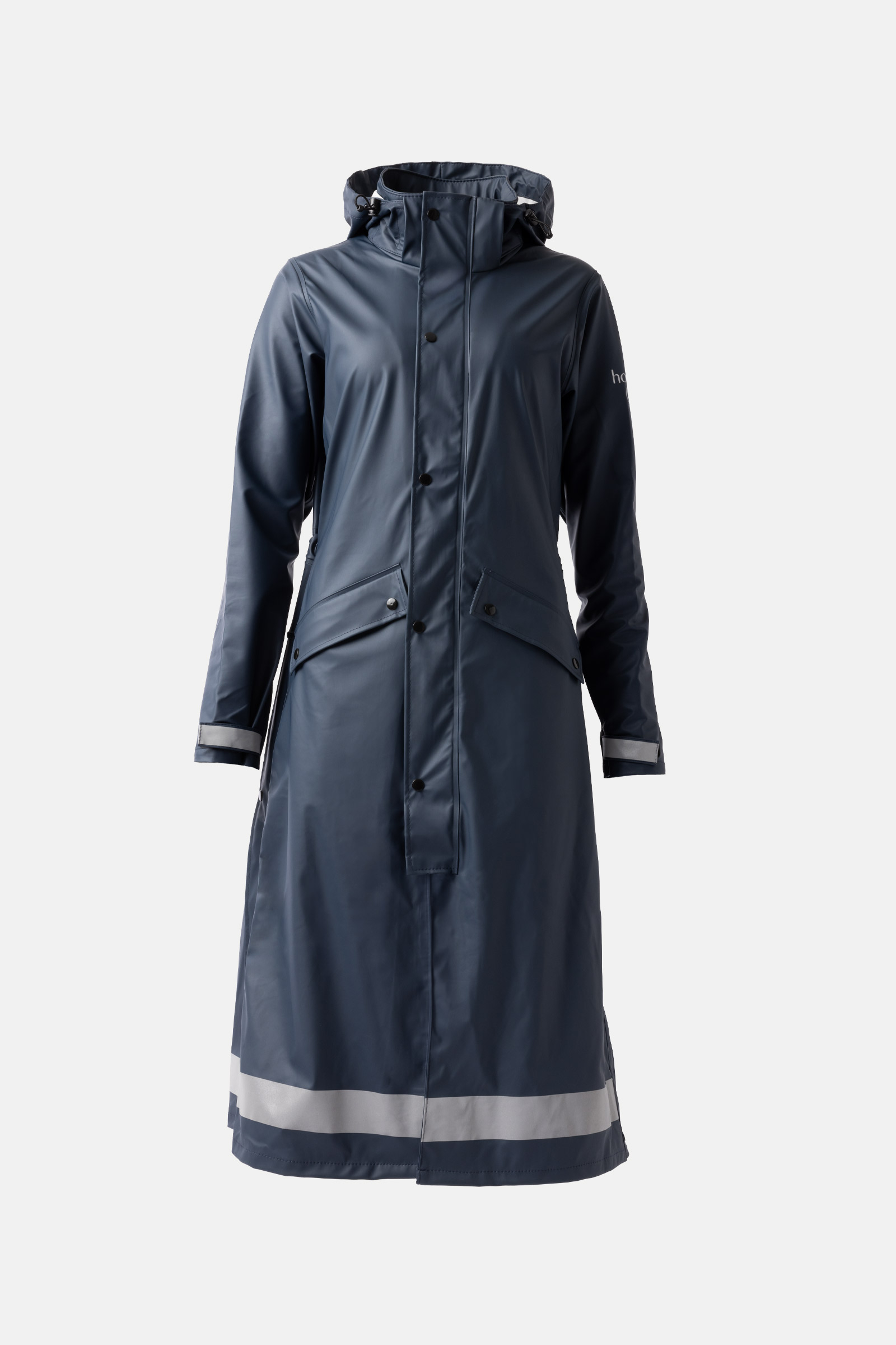 Horze Hazel long manteau de pluie femme avec fentes