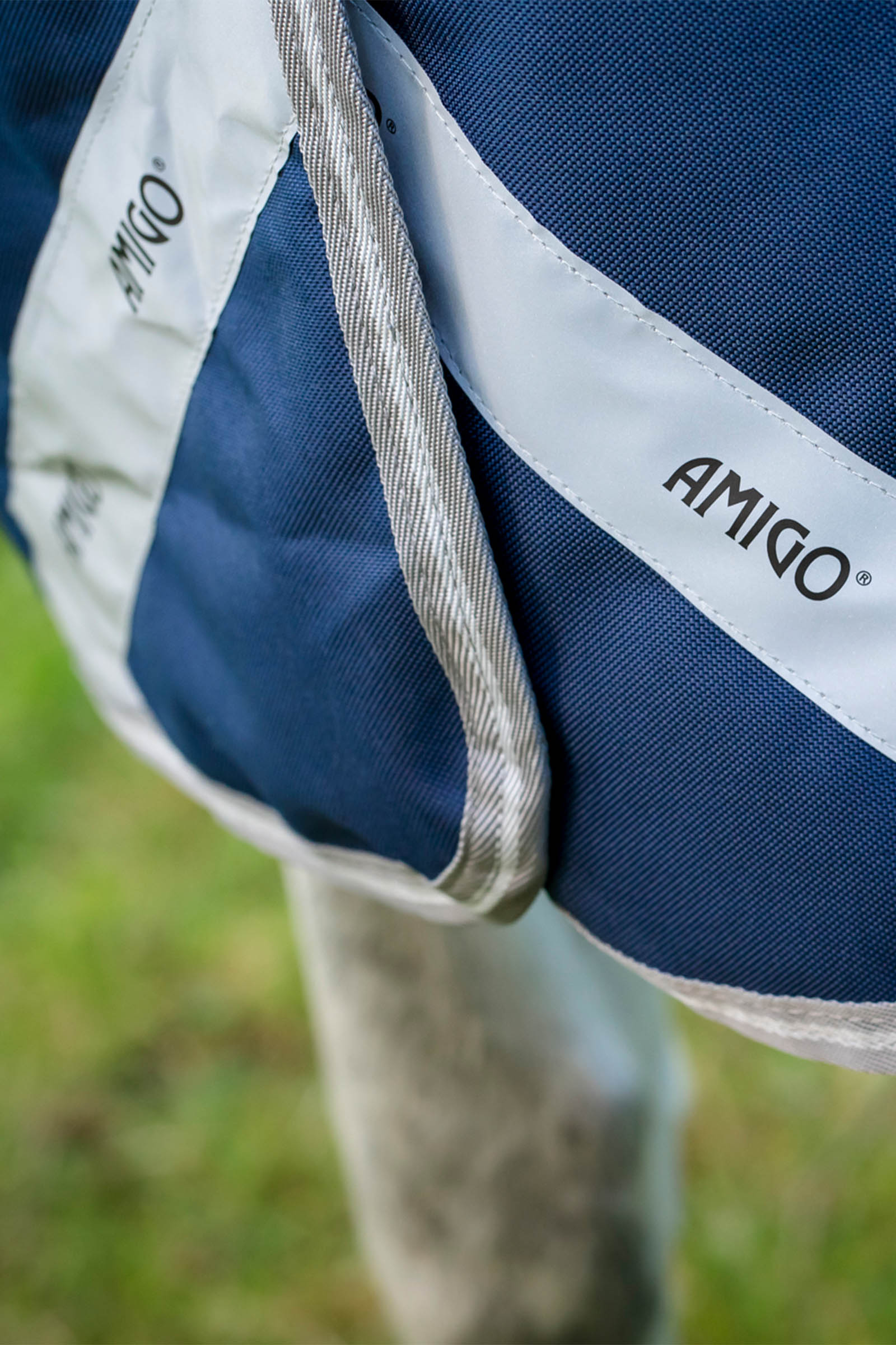 Horseware Amigo 1200D FieldSafe Plus couverture d’extérieur, 100 g
