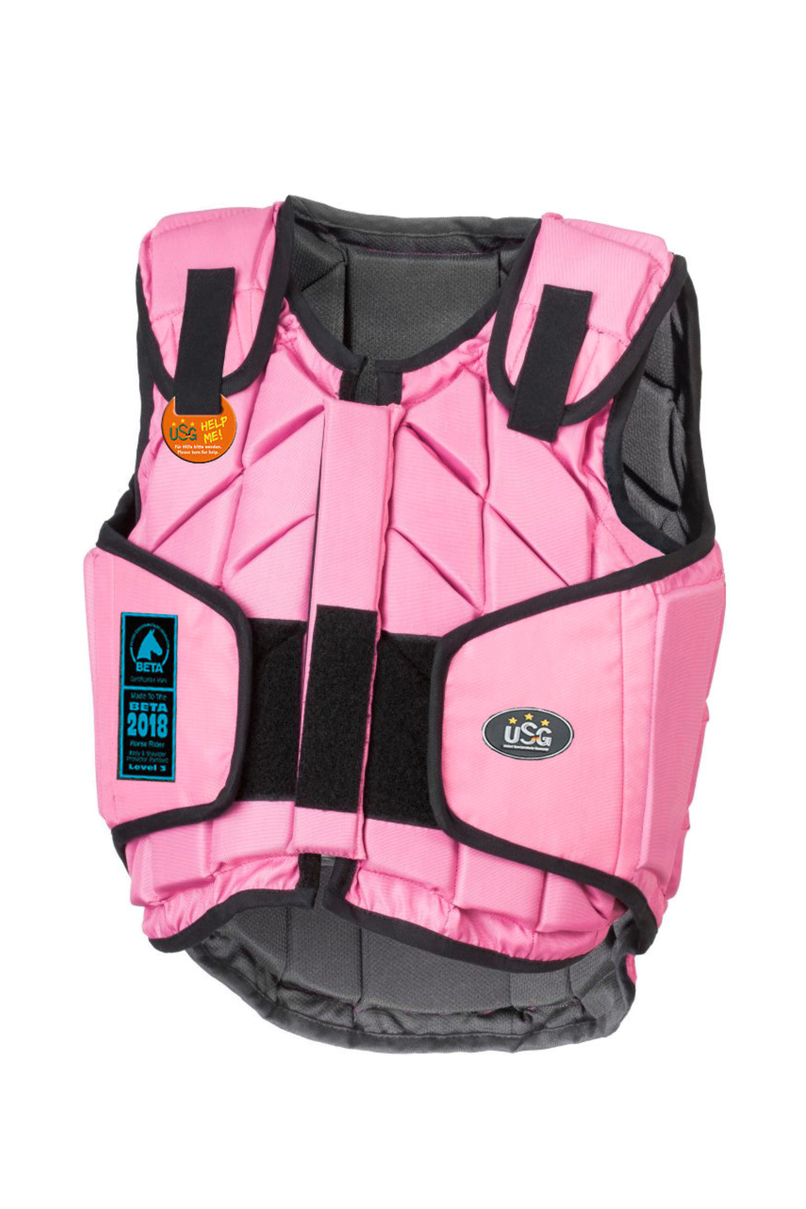Pink Gilet de protection de cross USG Eco-Flexi, adulte