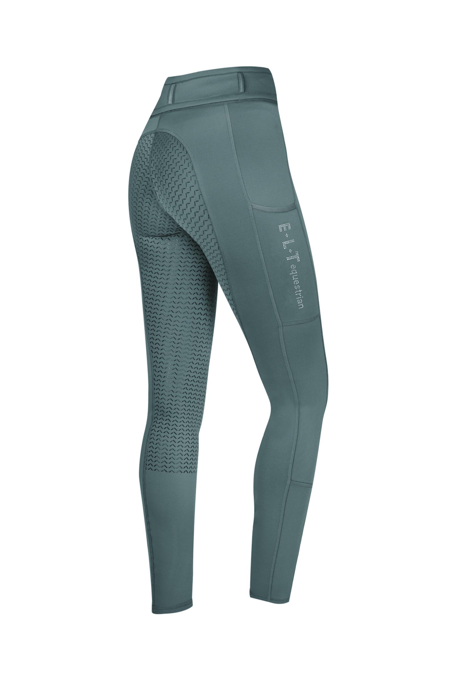 Pine Green ELT Ella Glam Leggings d'&Eacute;quitation Enfant