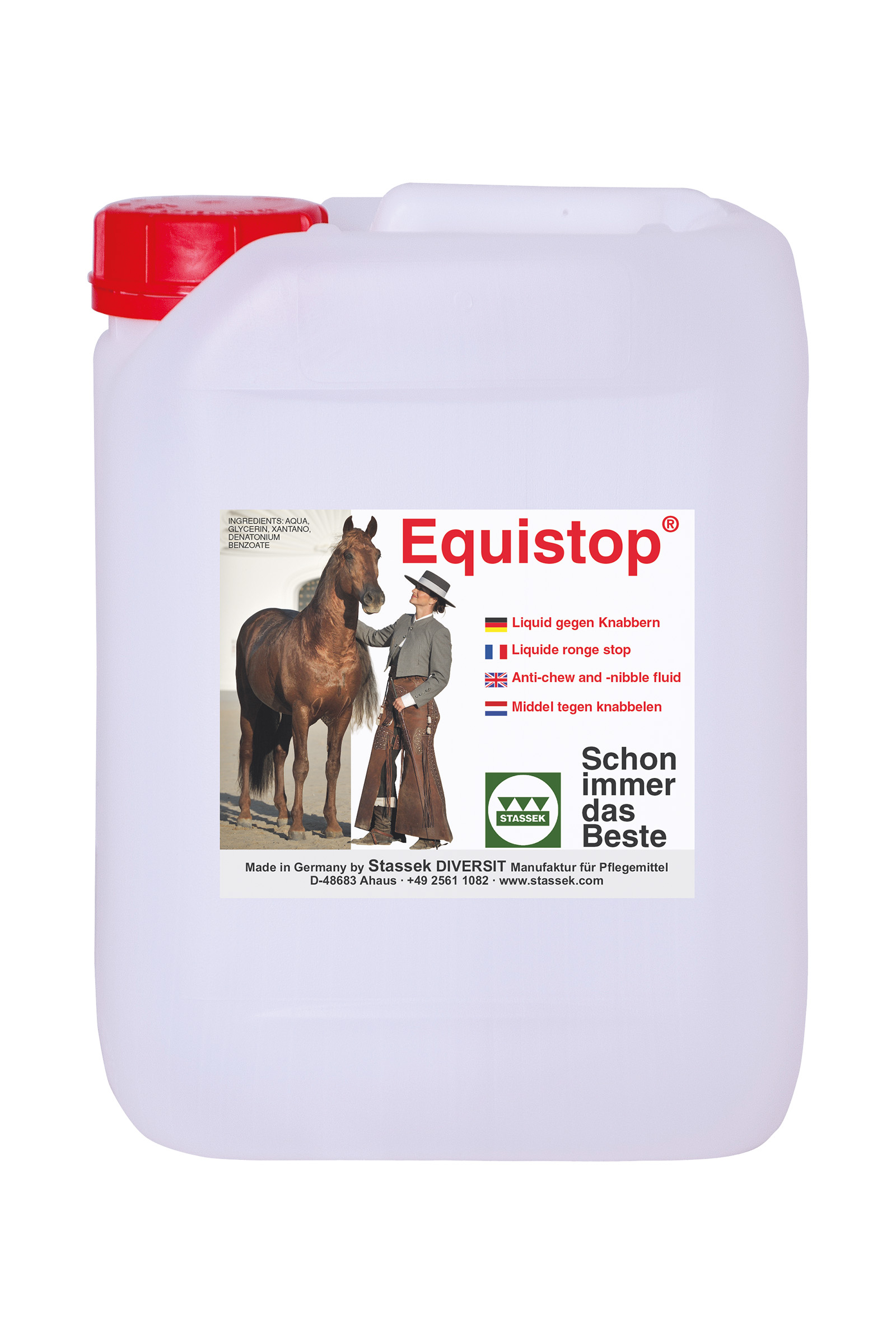Ronge-stop Stassek Equistop® Liquid, 2 litres
