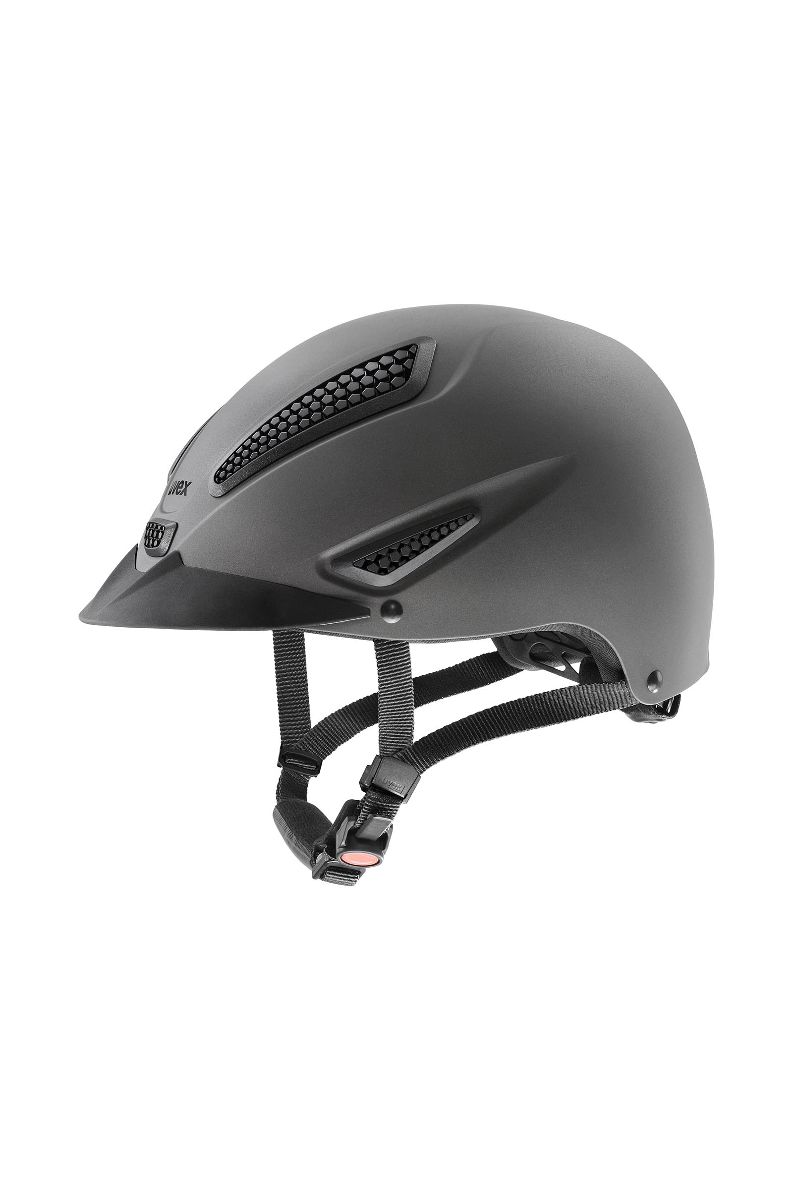 anthracite mat Uvex Perfexxion III Casque &eacute;quitation