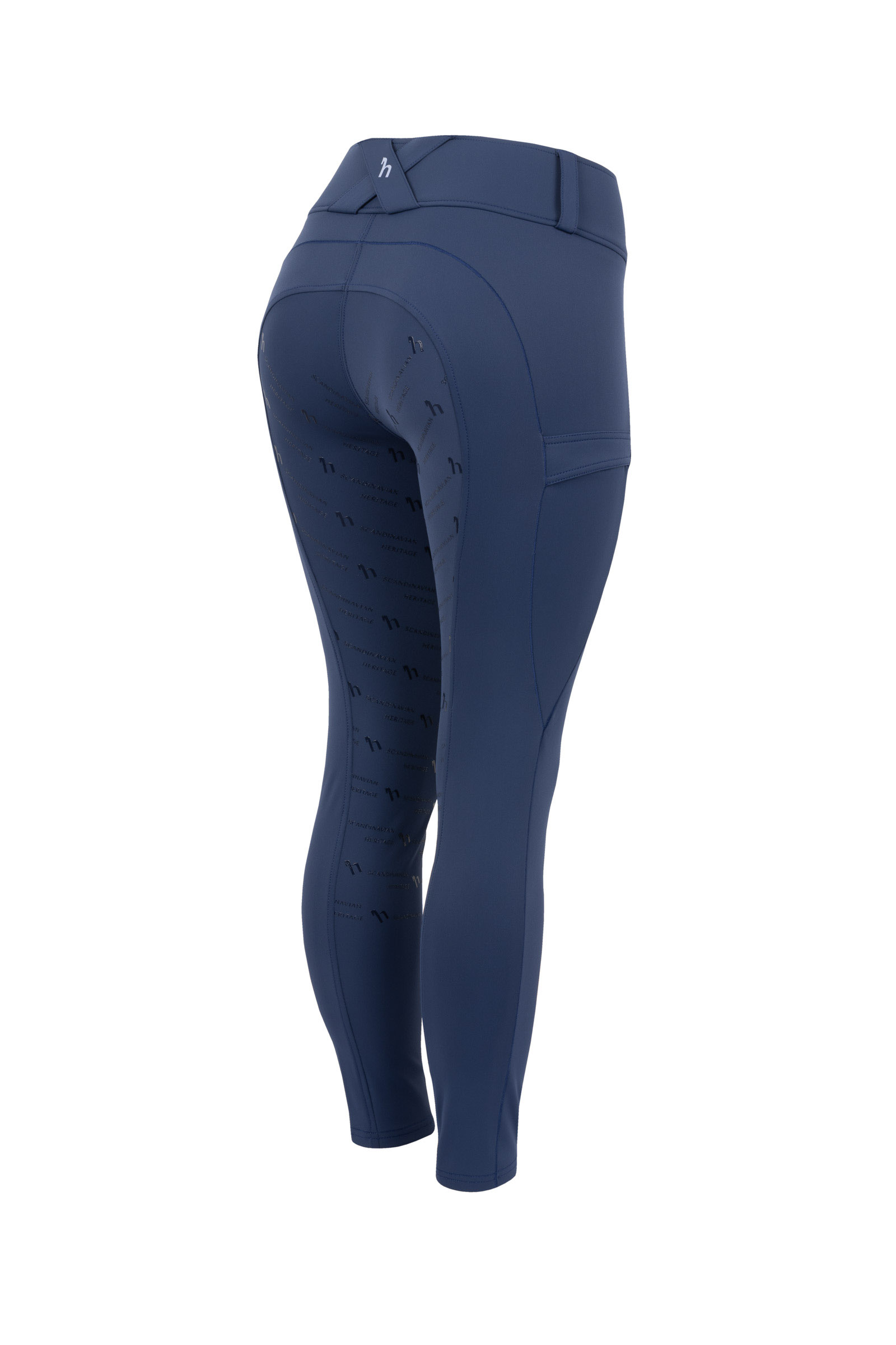 Pantalon d'&eacute;quitation fond int&eacute;gral grip fonctionnel Horze Camille, femme