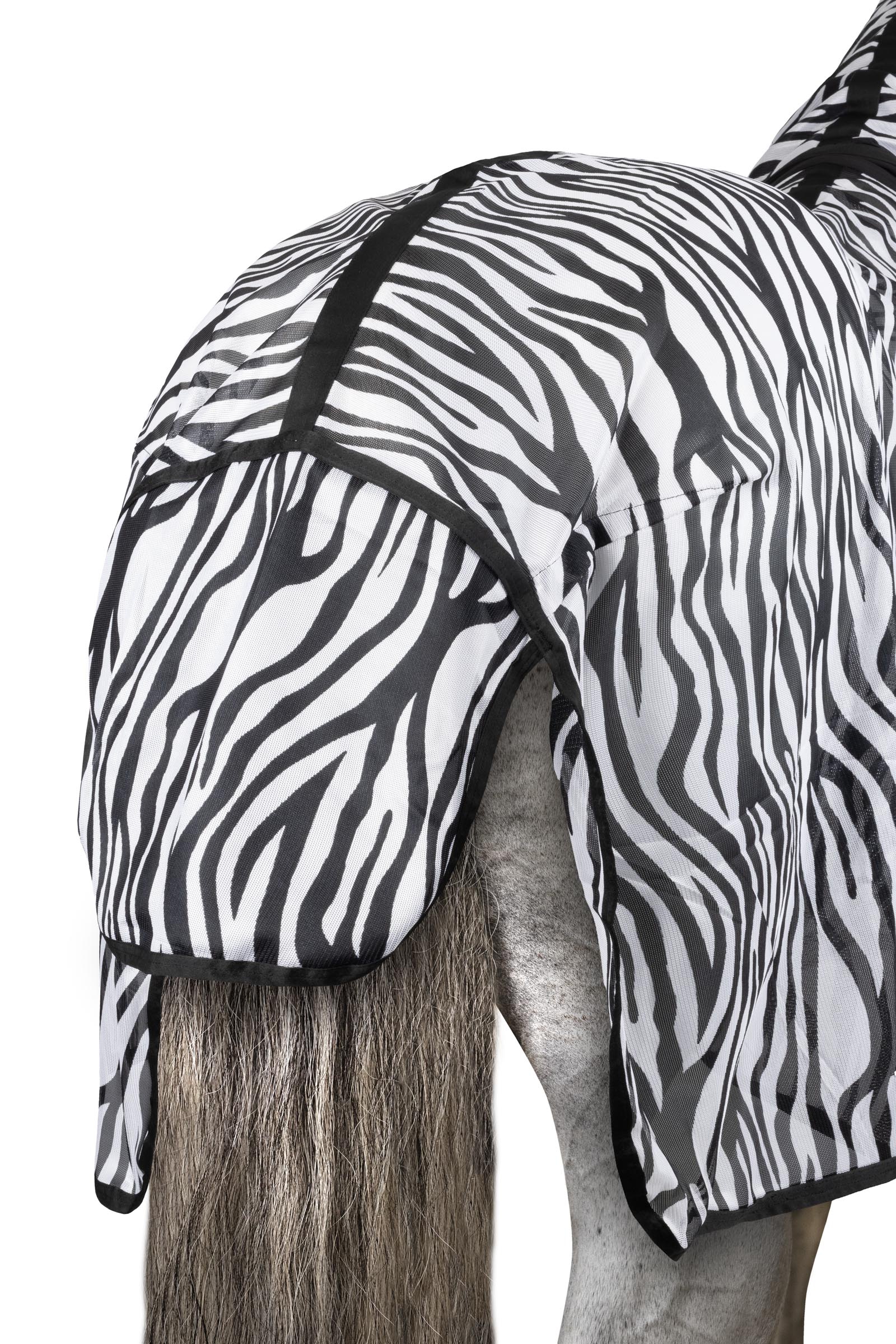 Horze Defender couverture anti-mouches avec rabat ventral