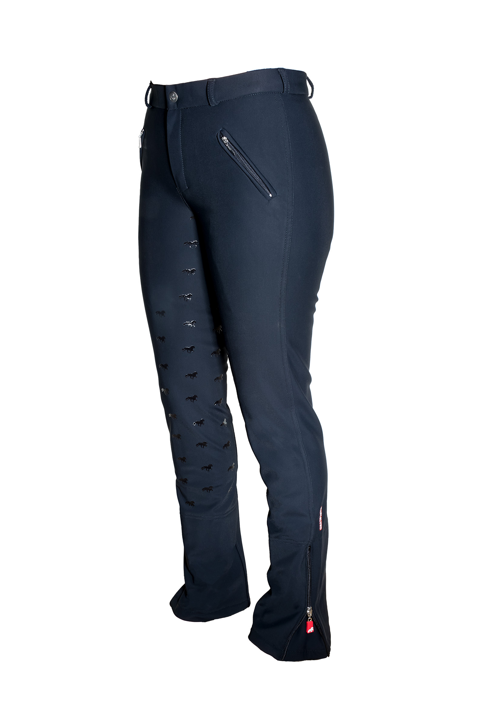 Karlslund J&ouml;kull Pantalon d&rsquo;&Eacute;quitation Softshell Femme avec Grip