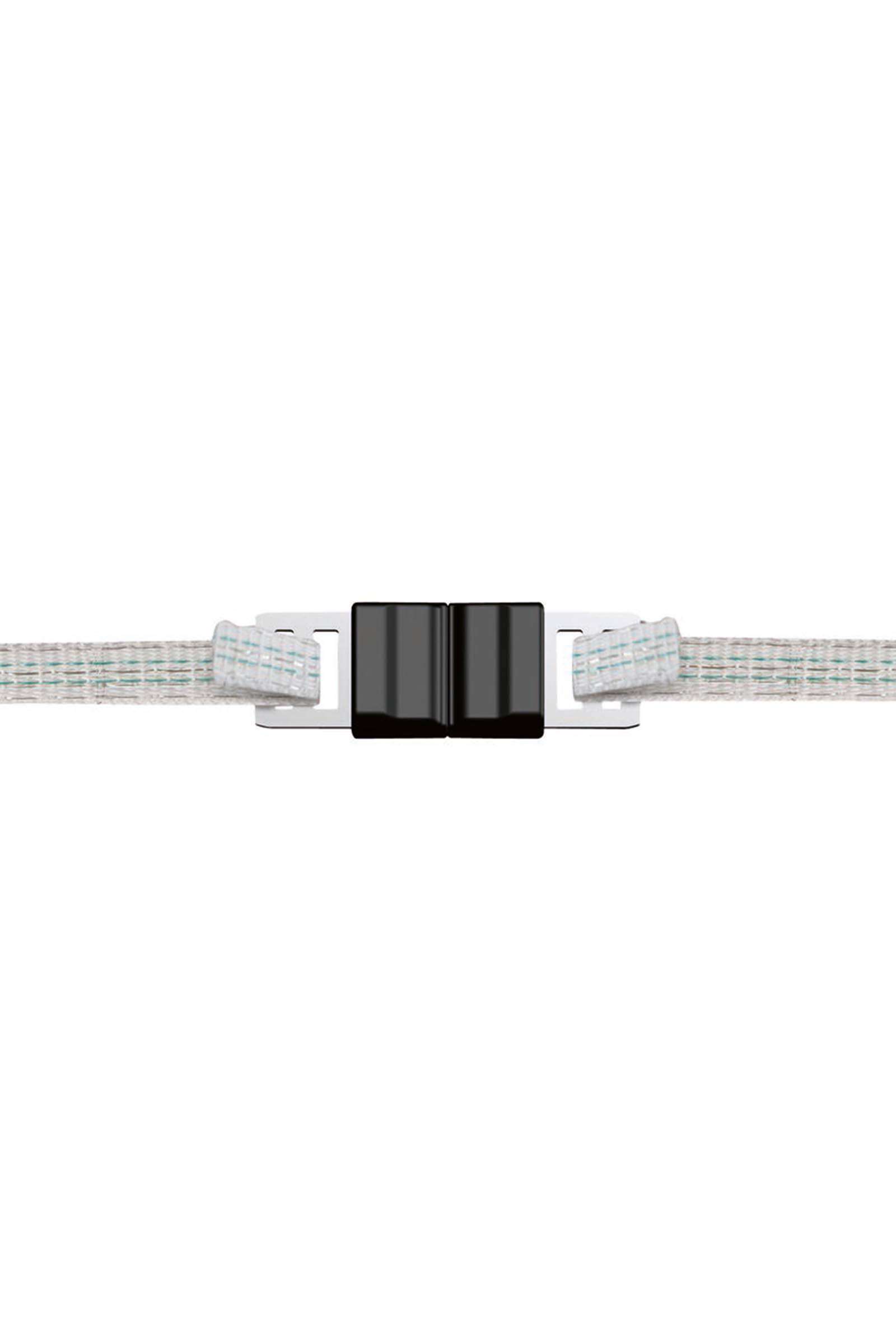 Kerbl Connecteur clip ruban inox 12,5mm par 5 Farm Patrol