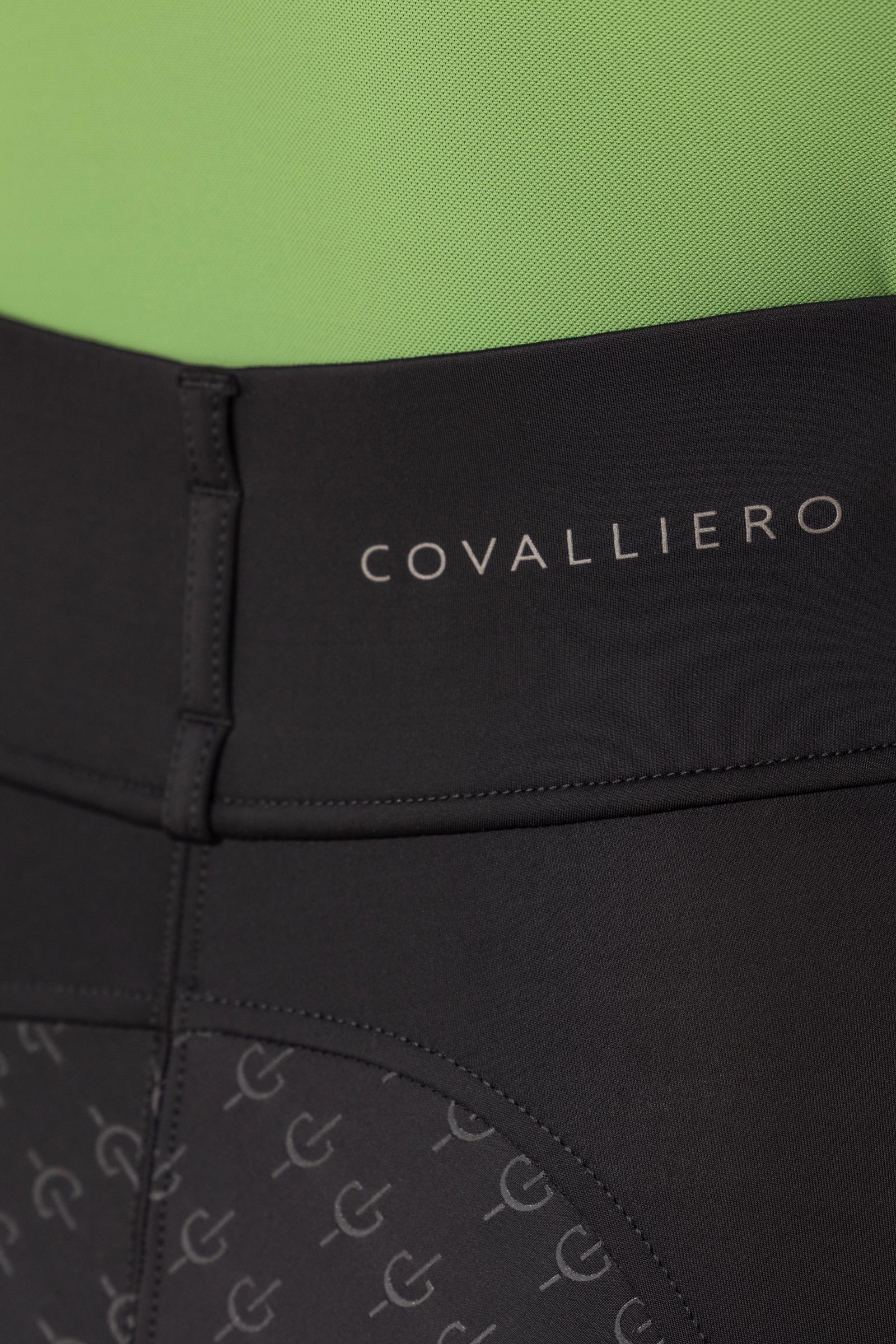 Covalliero legging d&rsquo;&eacute;quitation de compression &agrave; fond int&eacute;gral SS25  