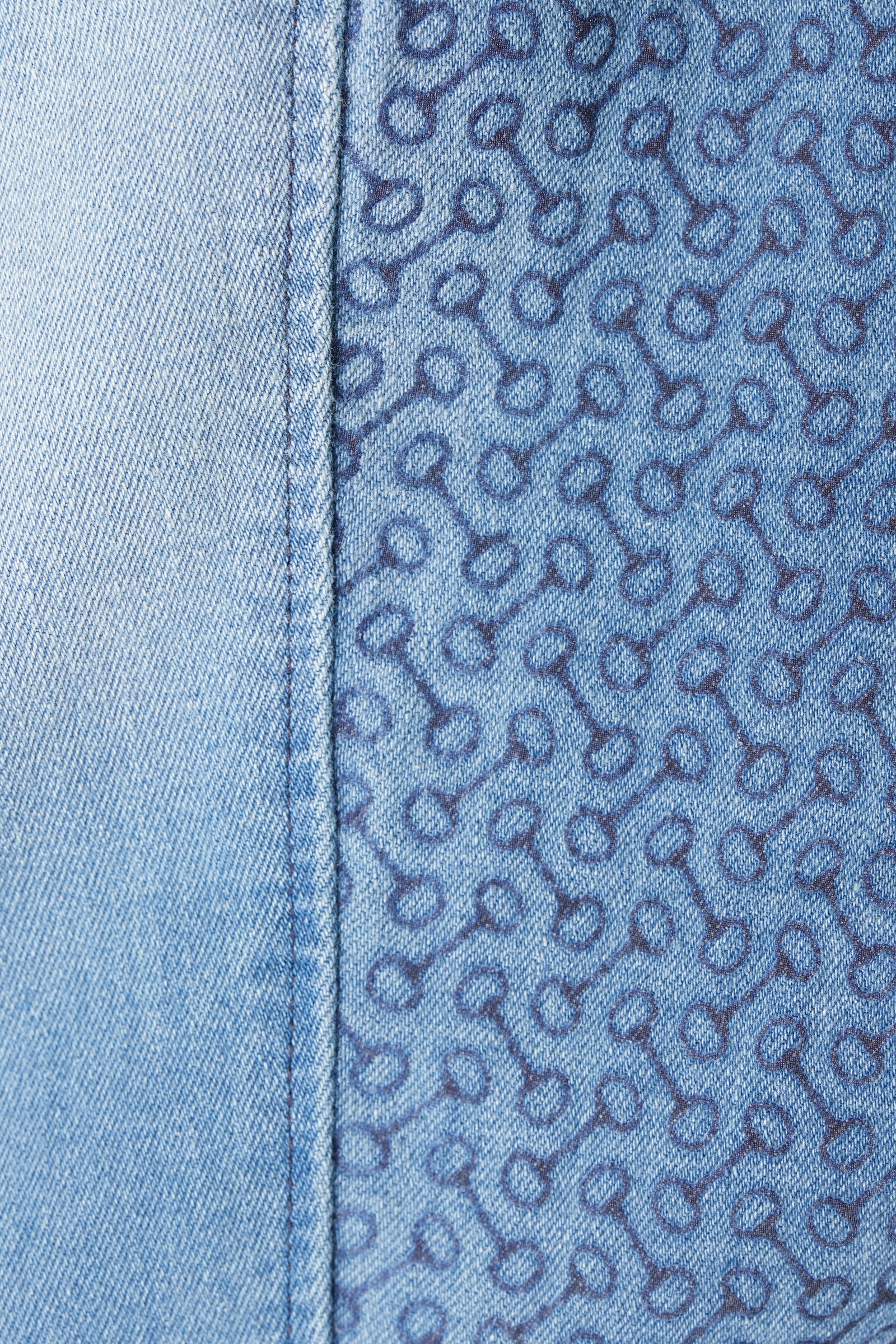 Pantalon d'&eacute;quitation Fond int&eacute;gral Silicone Jean Taille haute Horze Kaia, femme