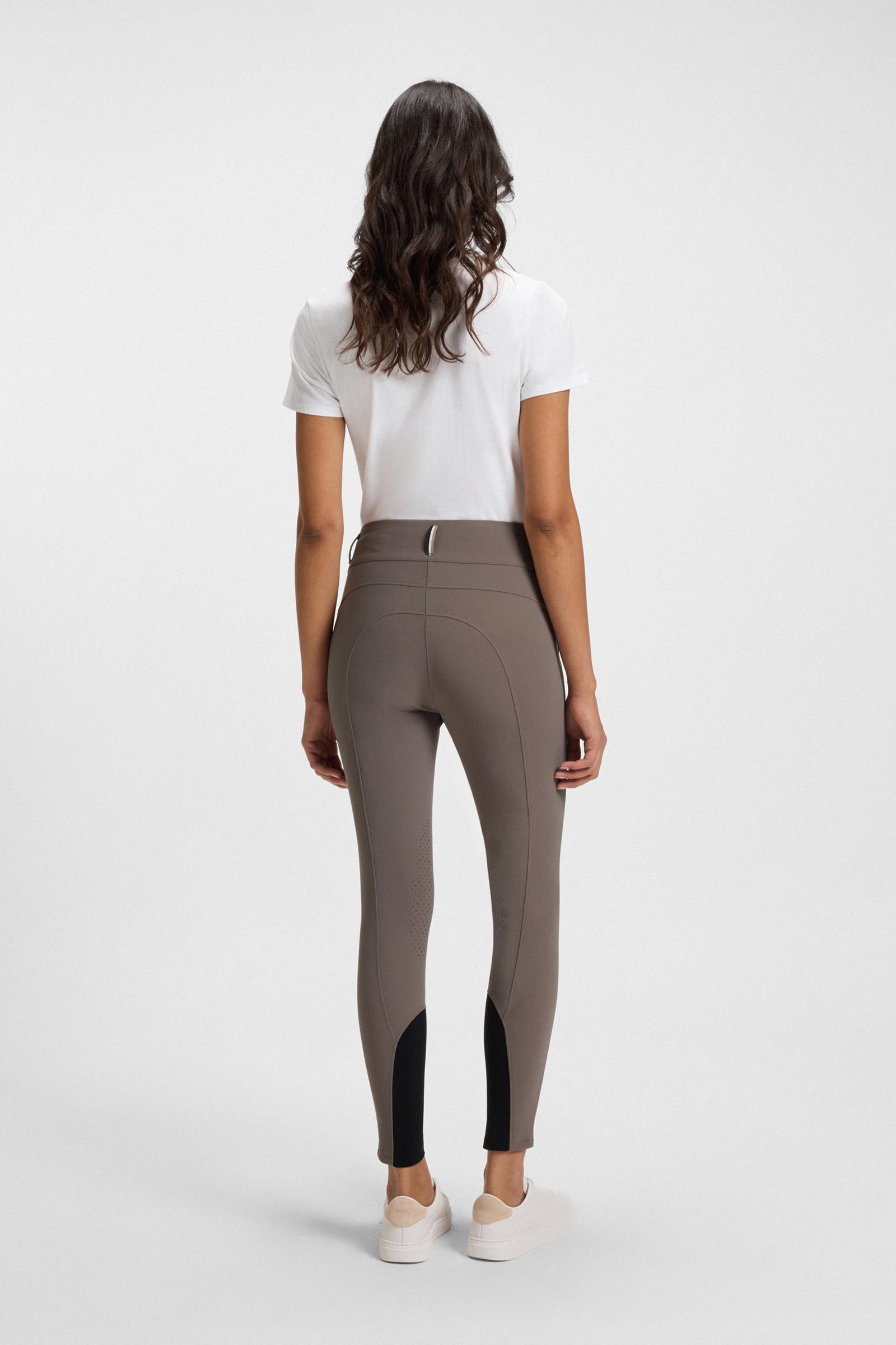 Boss Hannah pantalon d'&eacute;quitation femme High Waist knee grip Technical