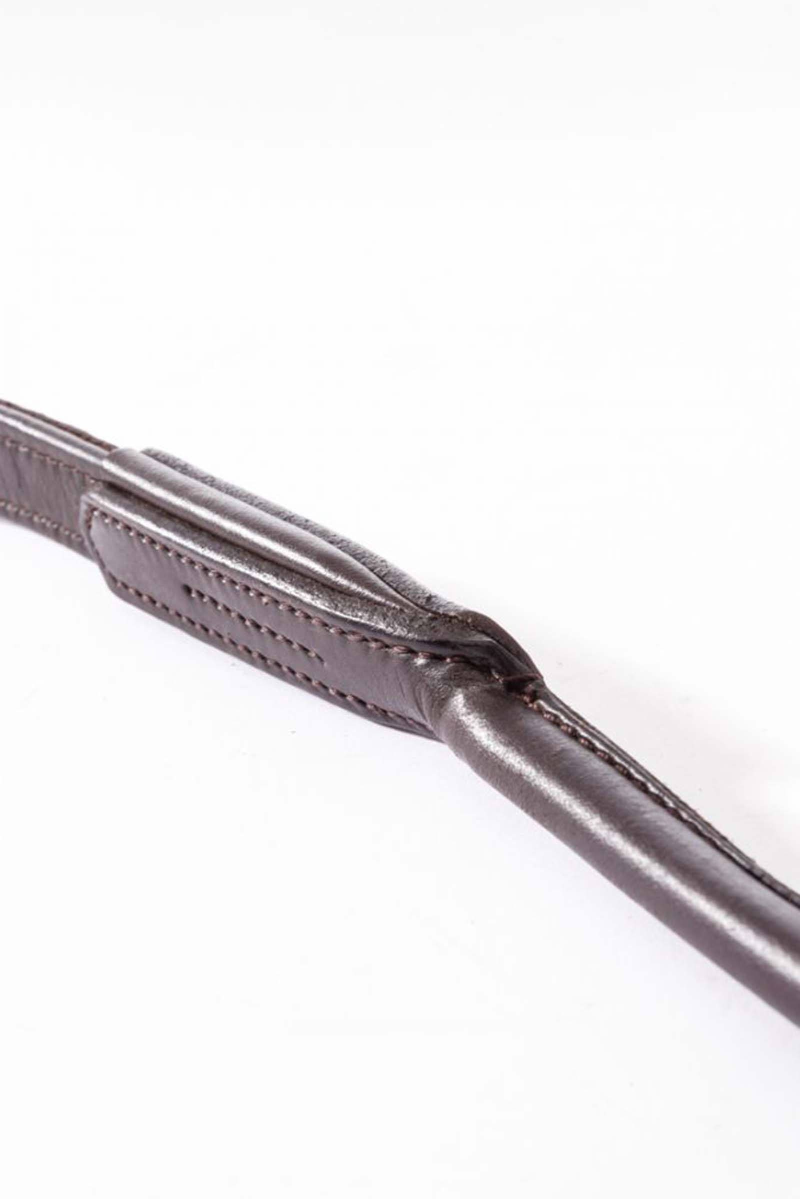 R&ecirc;nes en cuir souple Kavalkade Florina Couture Arrondie