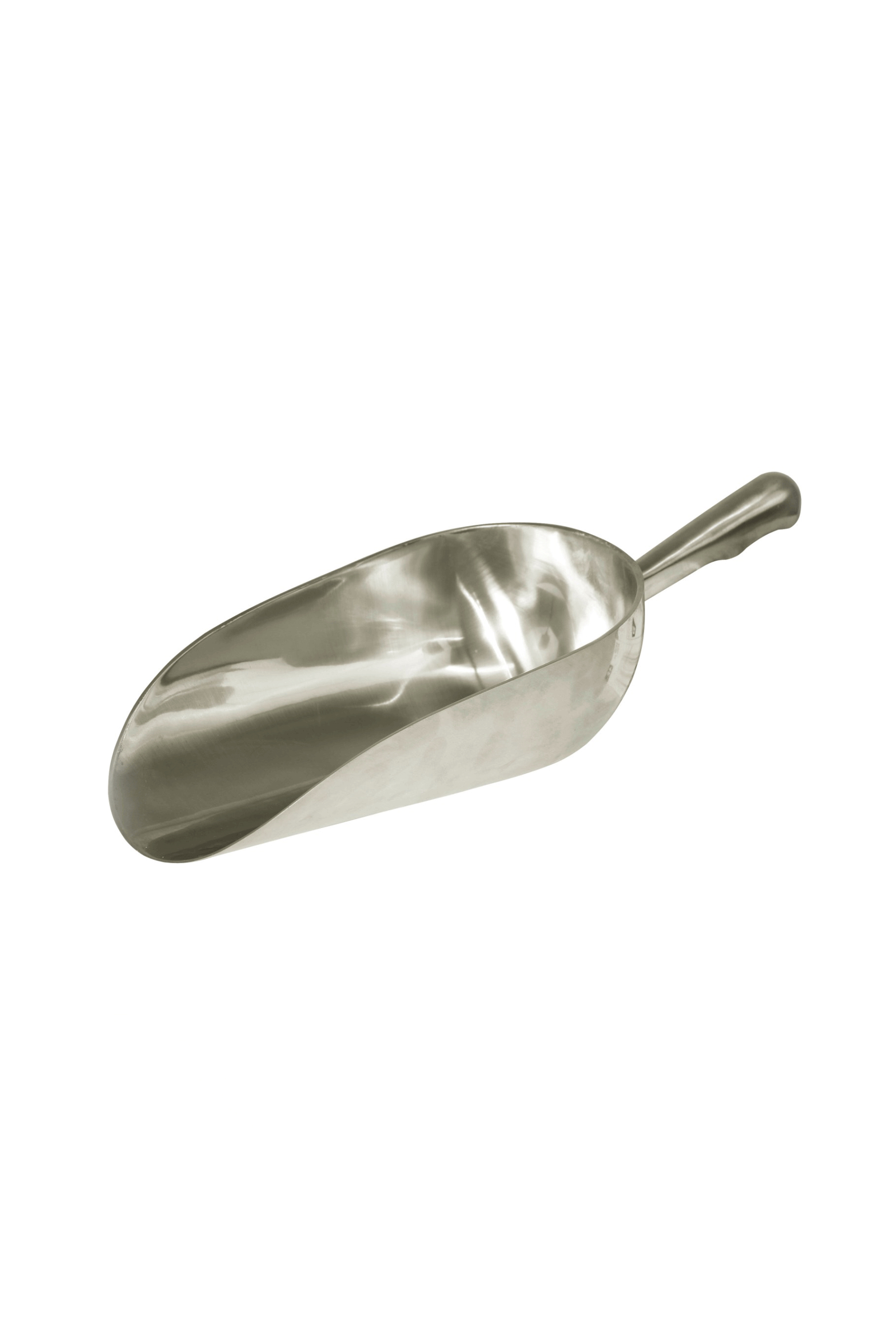 Kerbl Pelle &agrave; aliment aluminium, ronde, 1600 g