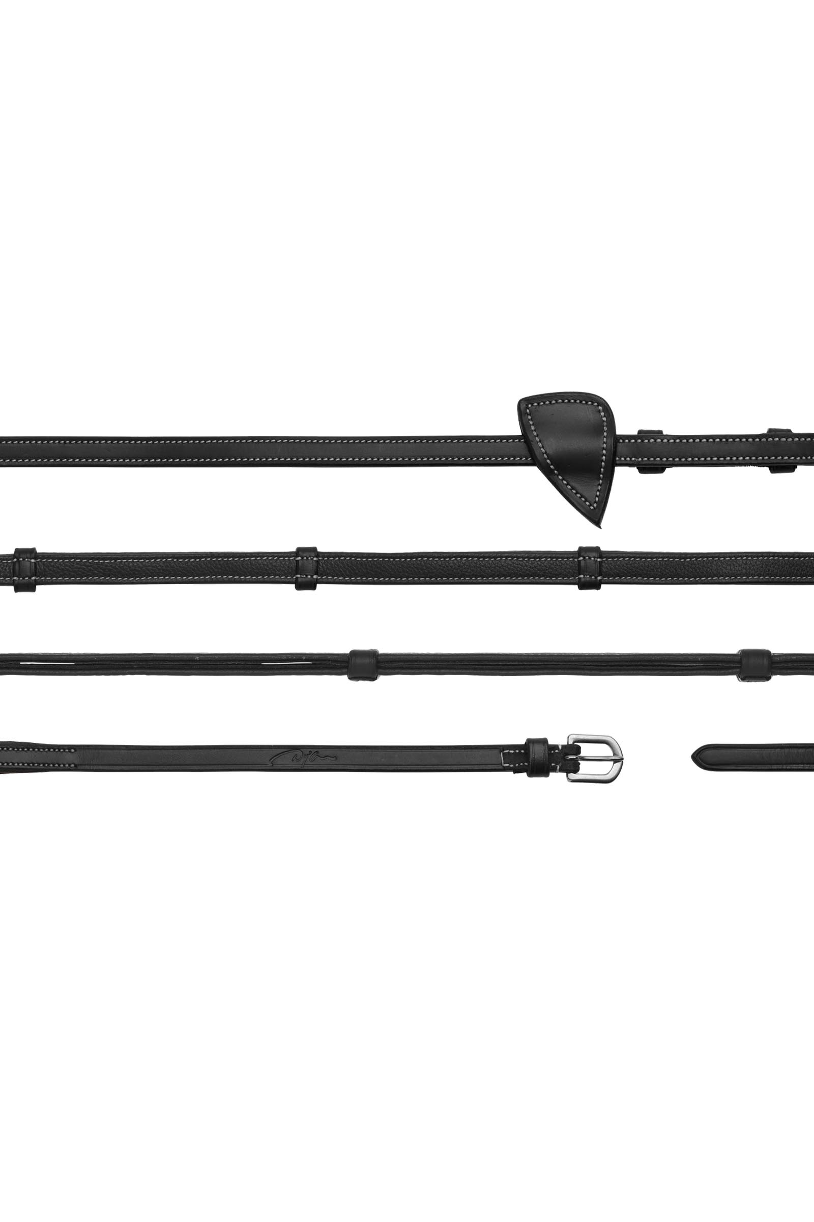 Dy'on Working r&ecirc;nes cuir avec arr&ecirc;toirs cuir 13 mm  