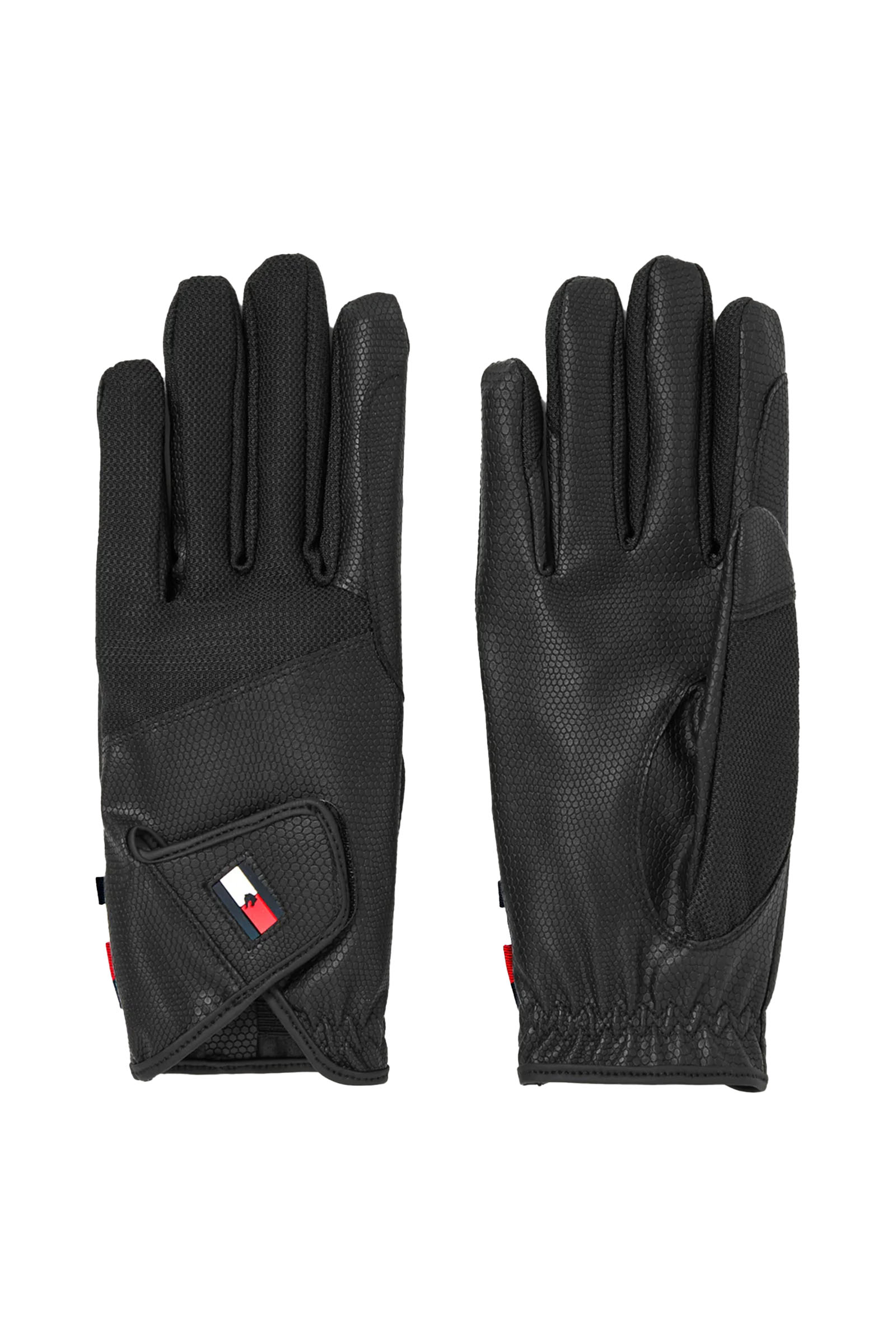 BLACK Tommy Hilfiger Equestrian Duke gants d'équitation