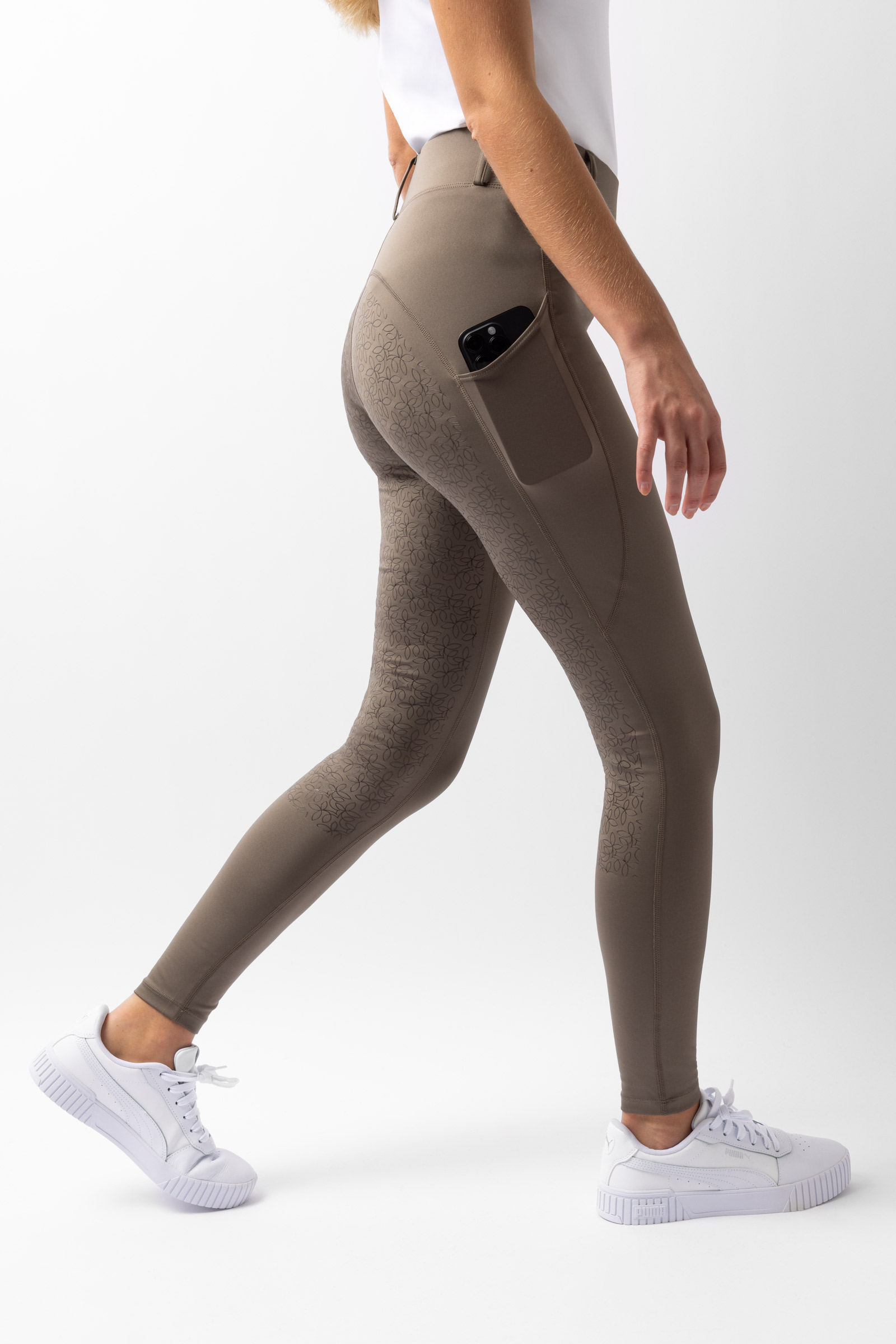 Leggings équitation à fond intégral Grip Horze Dea, femme