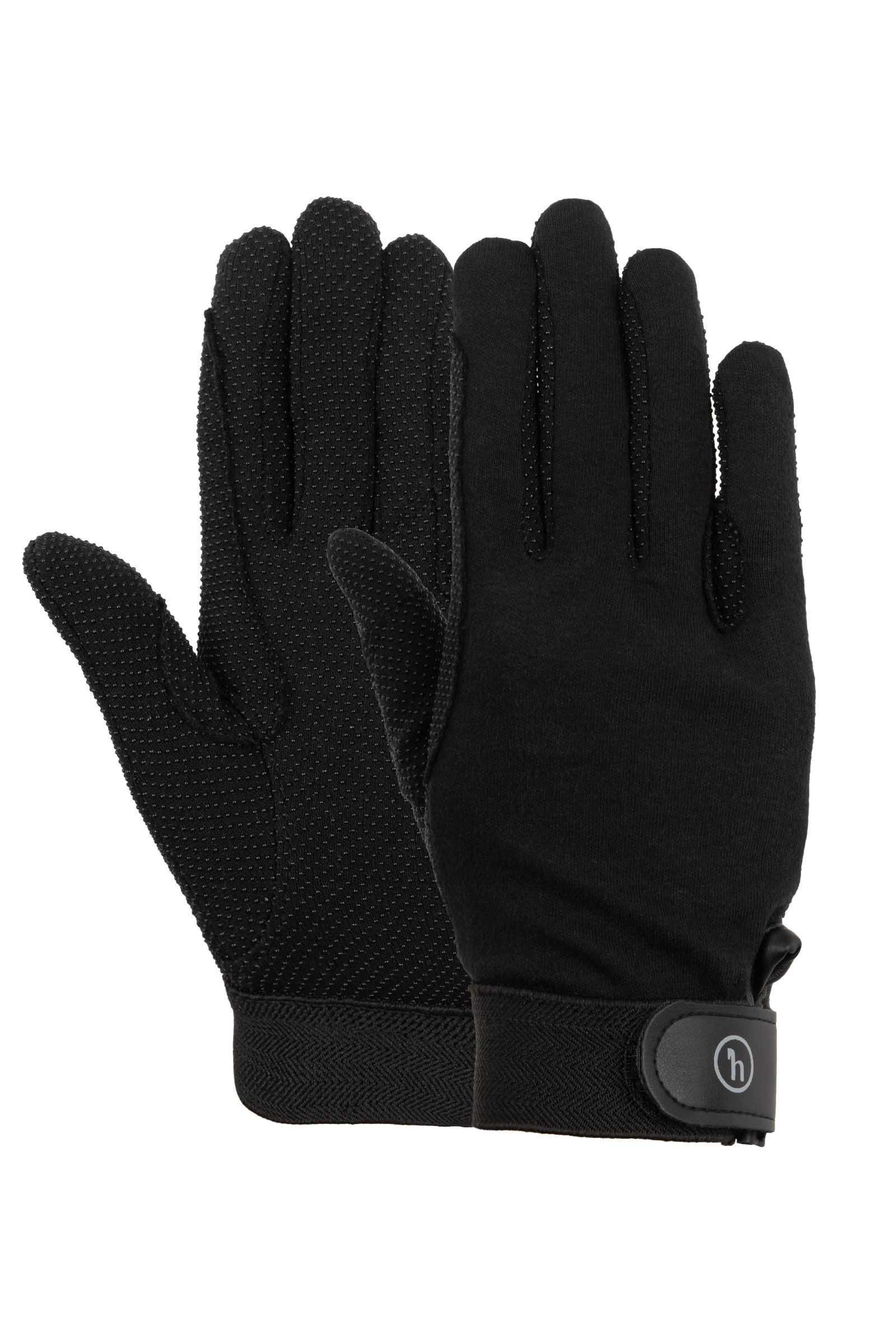 Noir Gants Horze Basic Polygrip