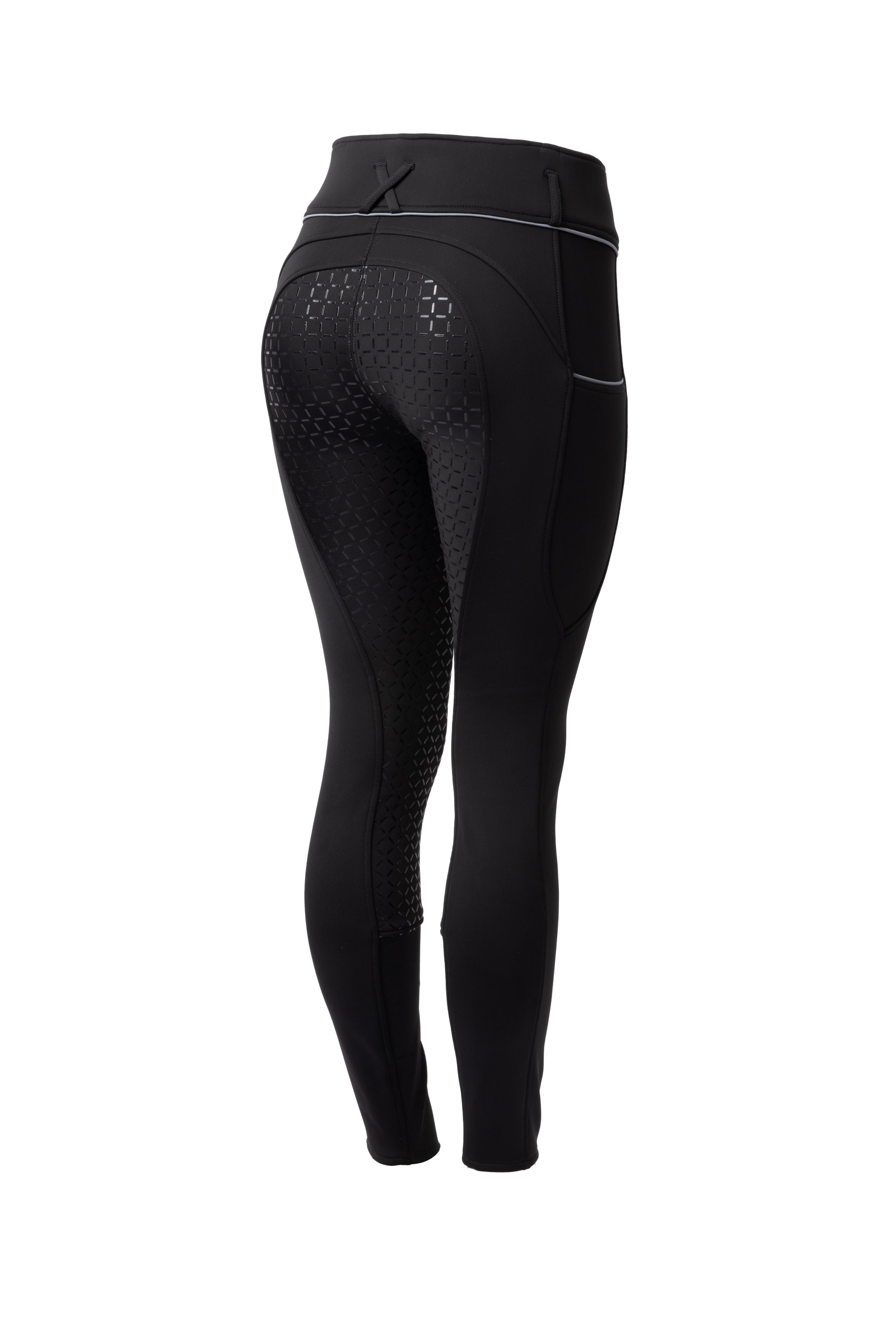 Horze Corinne Pantalons d'&eacute;quitation thermo avec grip complet