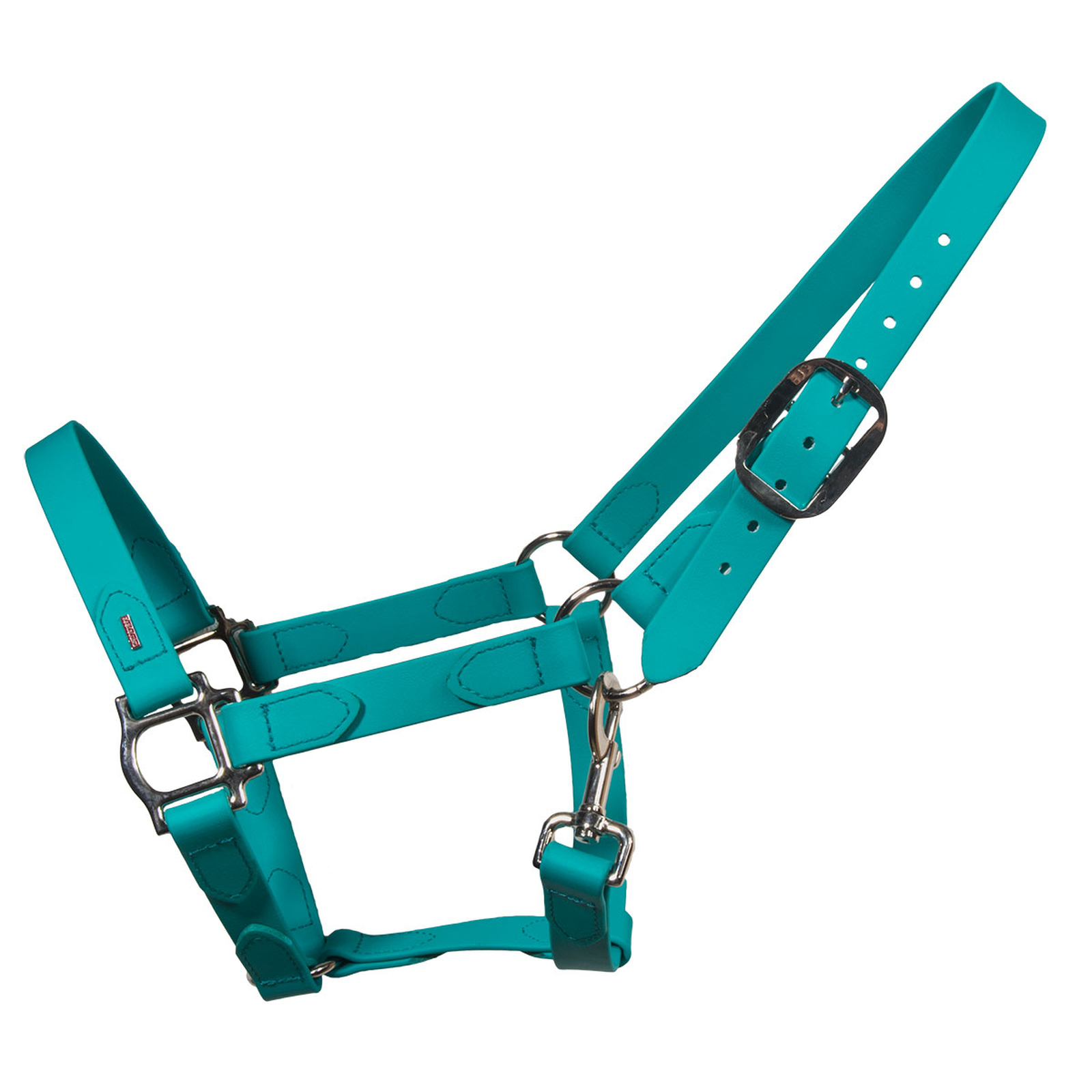 Turquoise Blue/Chrome Licol SuperStrap noir, chromé