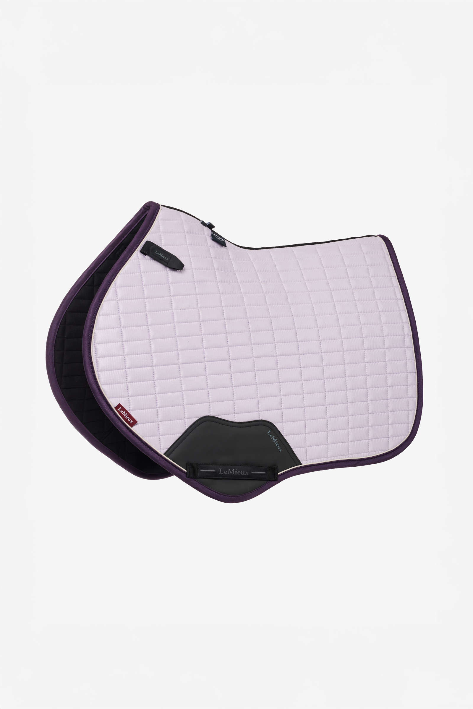 Lilac LeMieux Suede Square CC Tapis de selle de saut