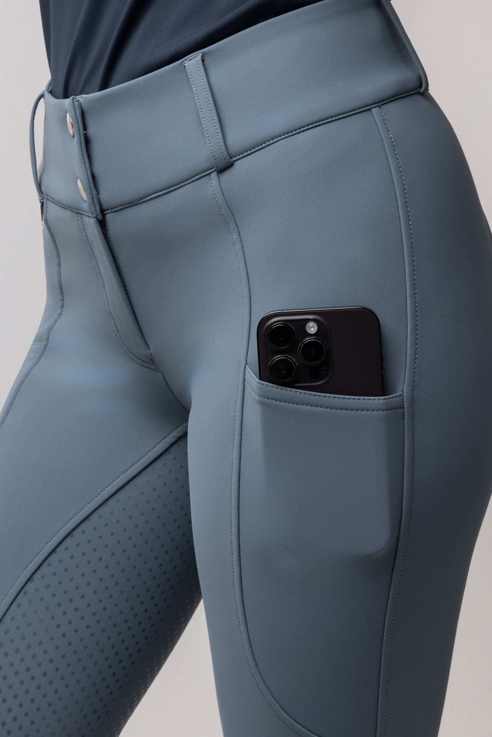 Horze Grand Prix Pro pantalon d&rsquo;&eacute;quitation thermo femme full grip