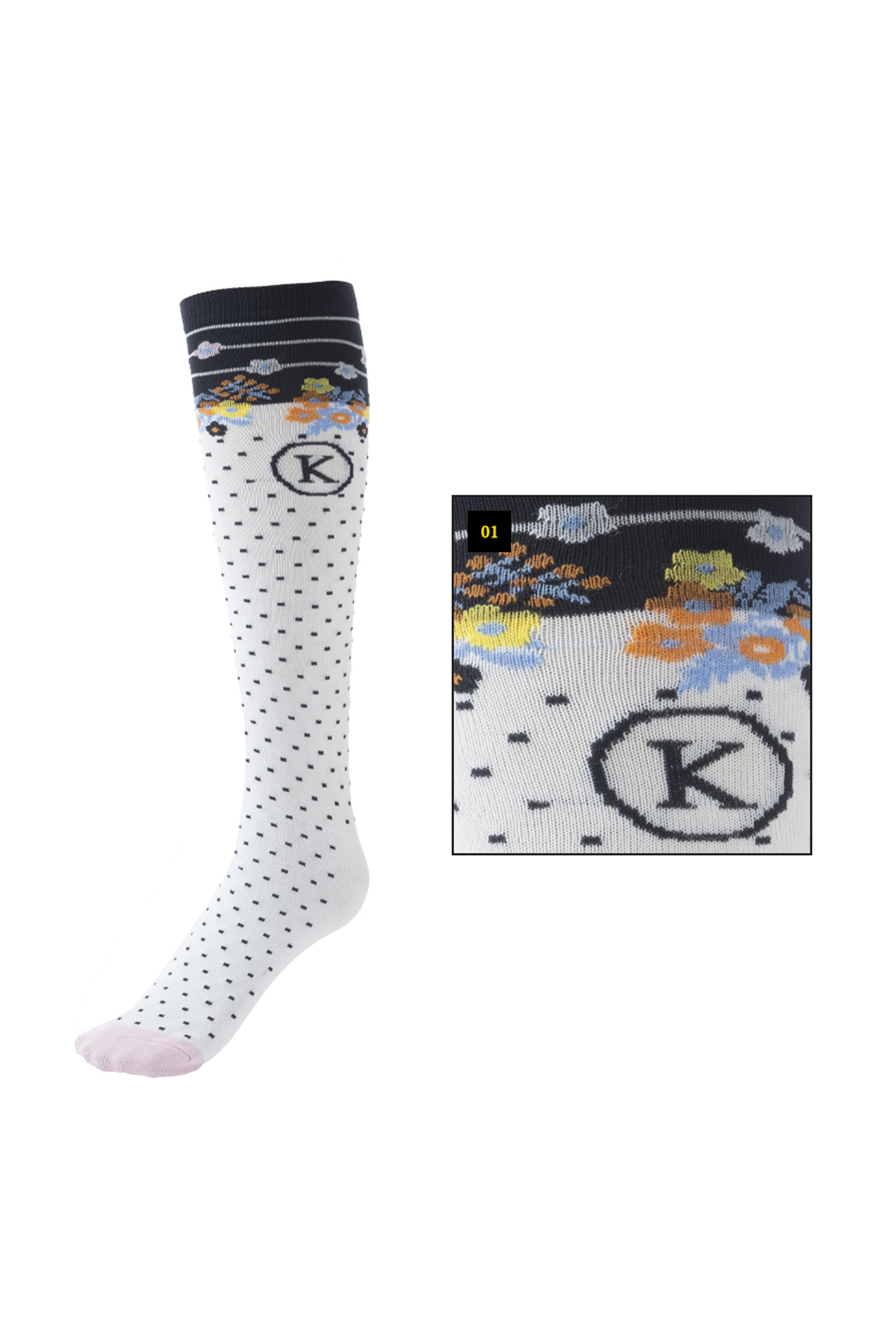 Kavalkade Kaval Socks Chaussettes d'&eacute;quitation d'&eacute;t&eacute; fines